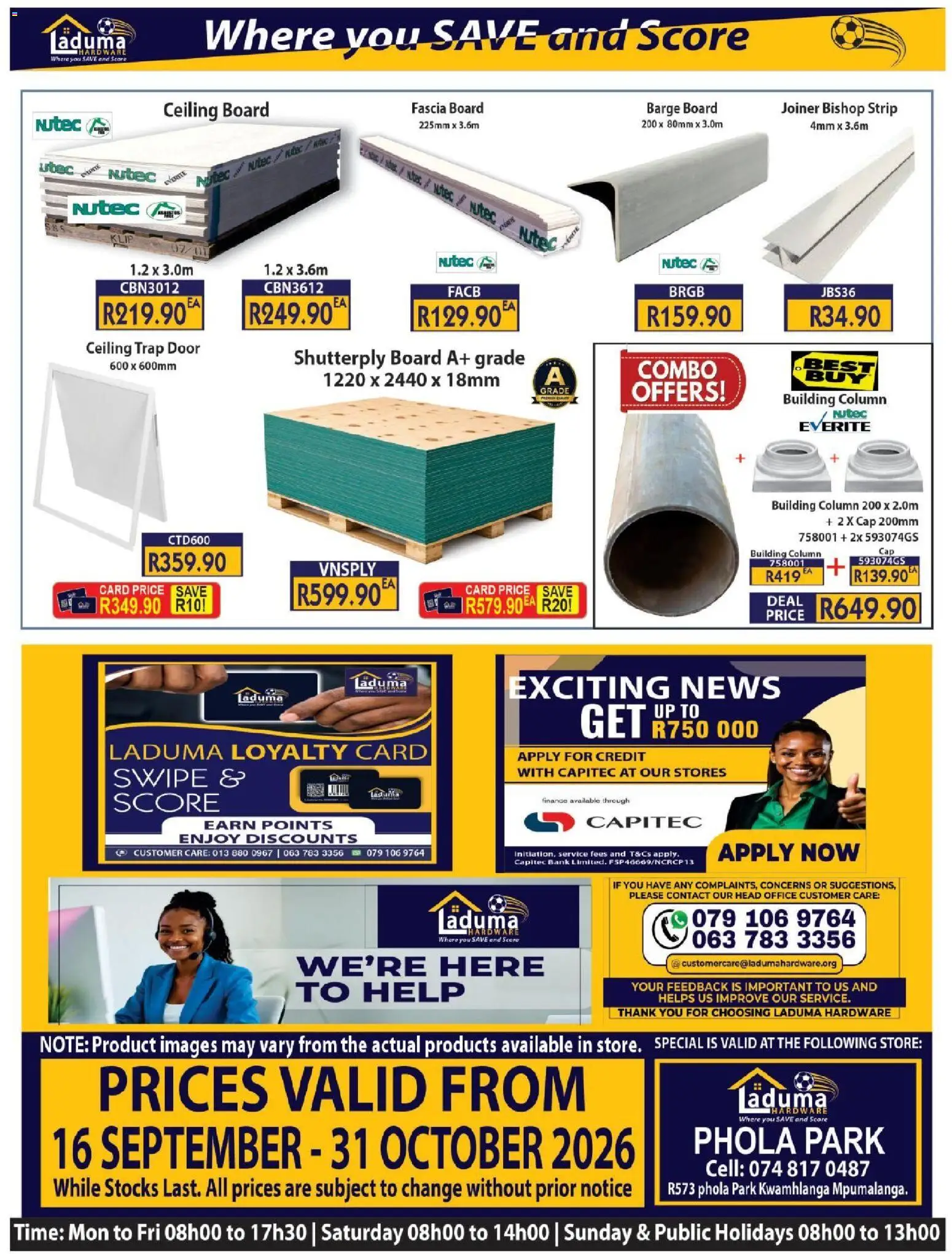 New Laduma Hardware catalogue – valid from 16/09/2026 | Page: 32