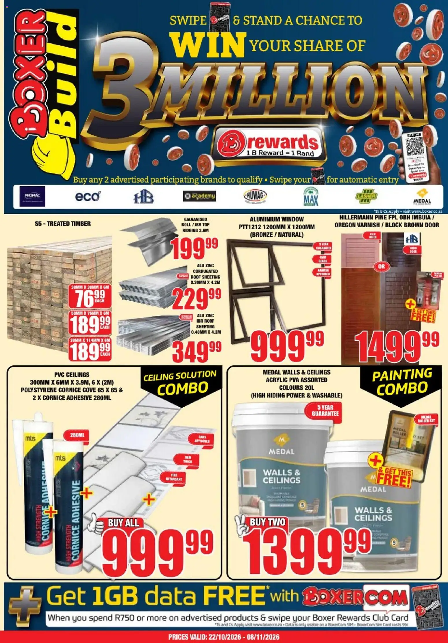 New Boxer catalogue – valid from 22/10/2026 | Page: 1 | Products: Data, Sim, Adhesive
