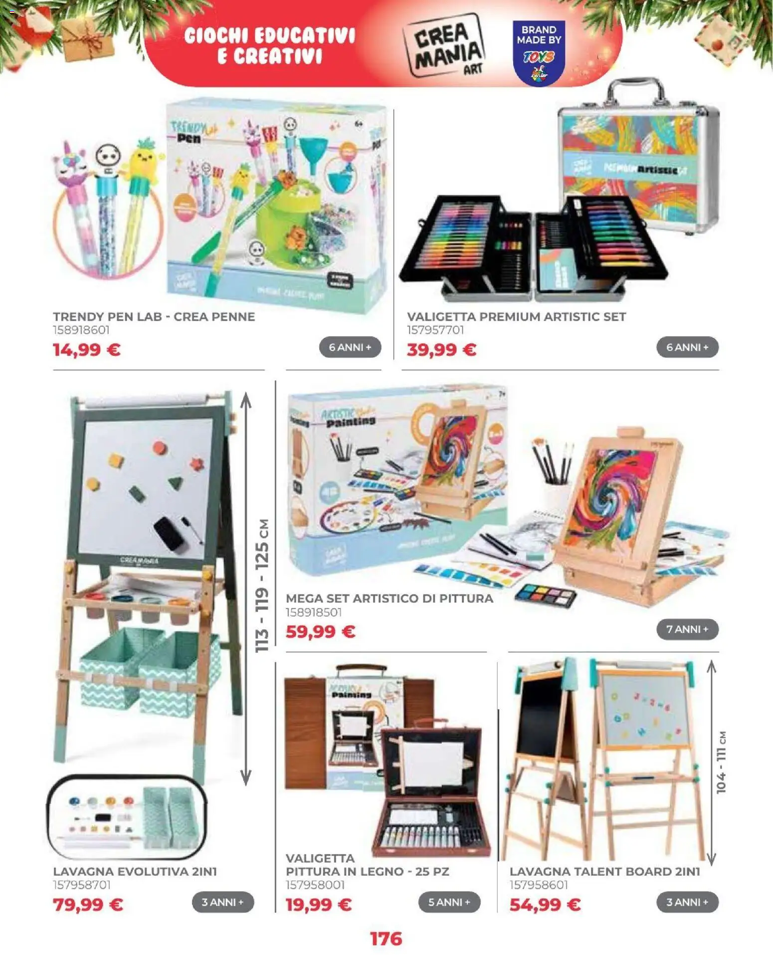 Volantino Toys Center del 16/10/2026 | Pagina: 178 | Prodotti: Pittura, Penne, Valigetta