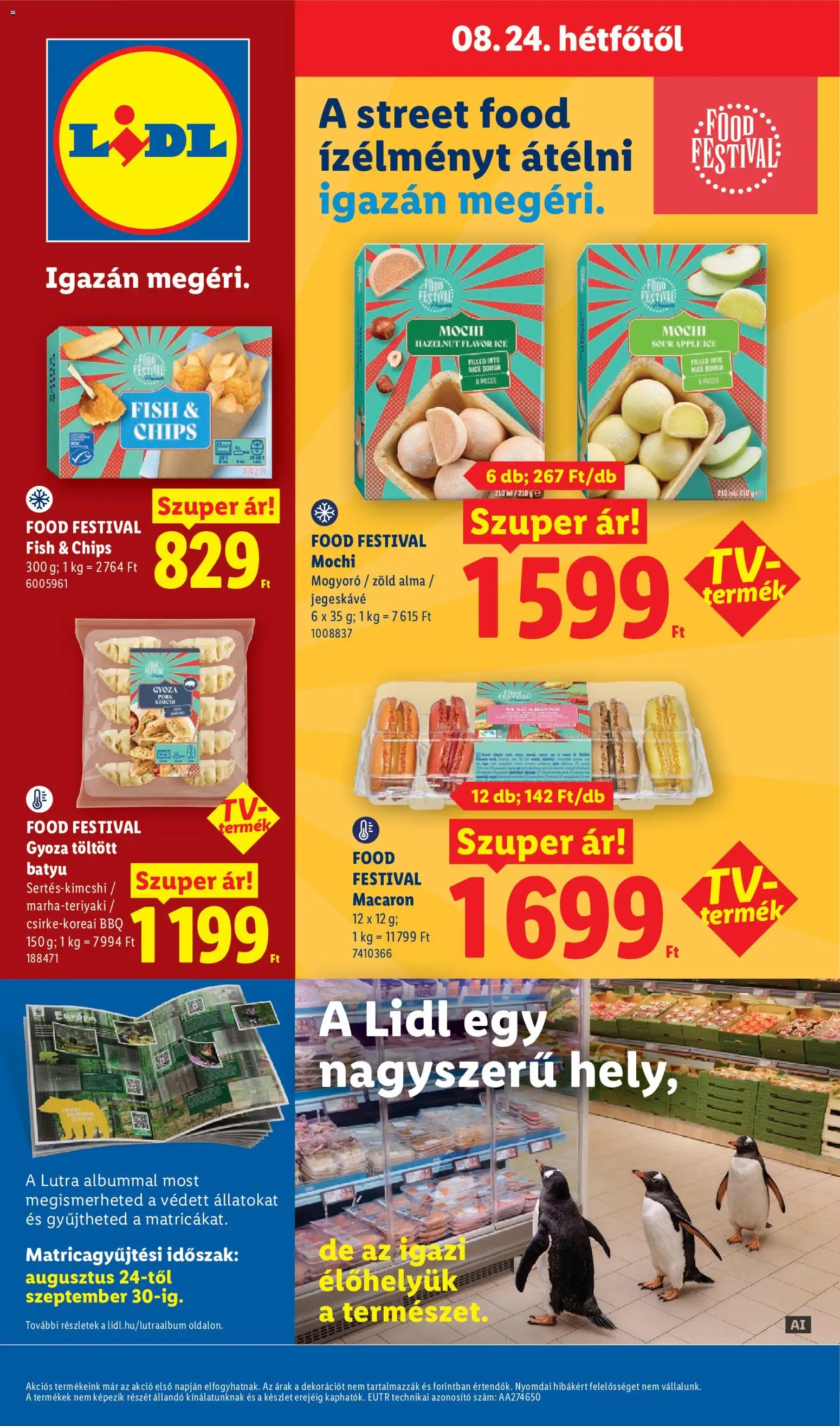 Lidl akciós ujság - amely érvényes a következő dátumtól: 2026.08.19. | Oldal: 64