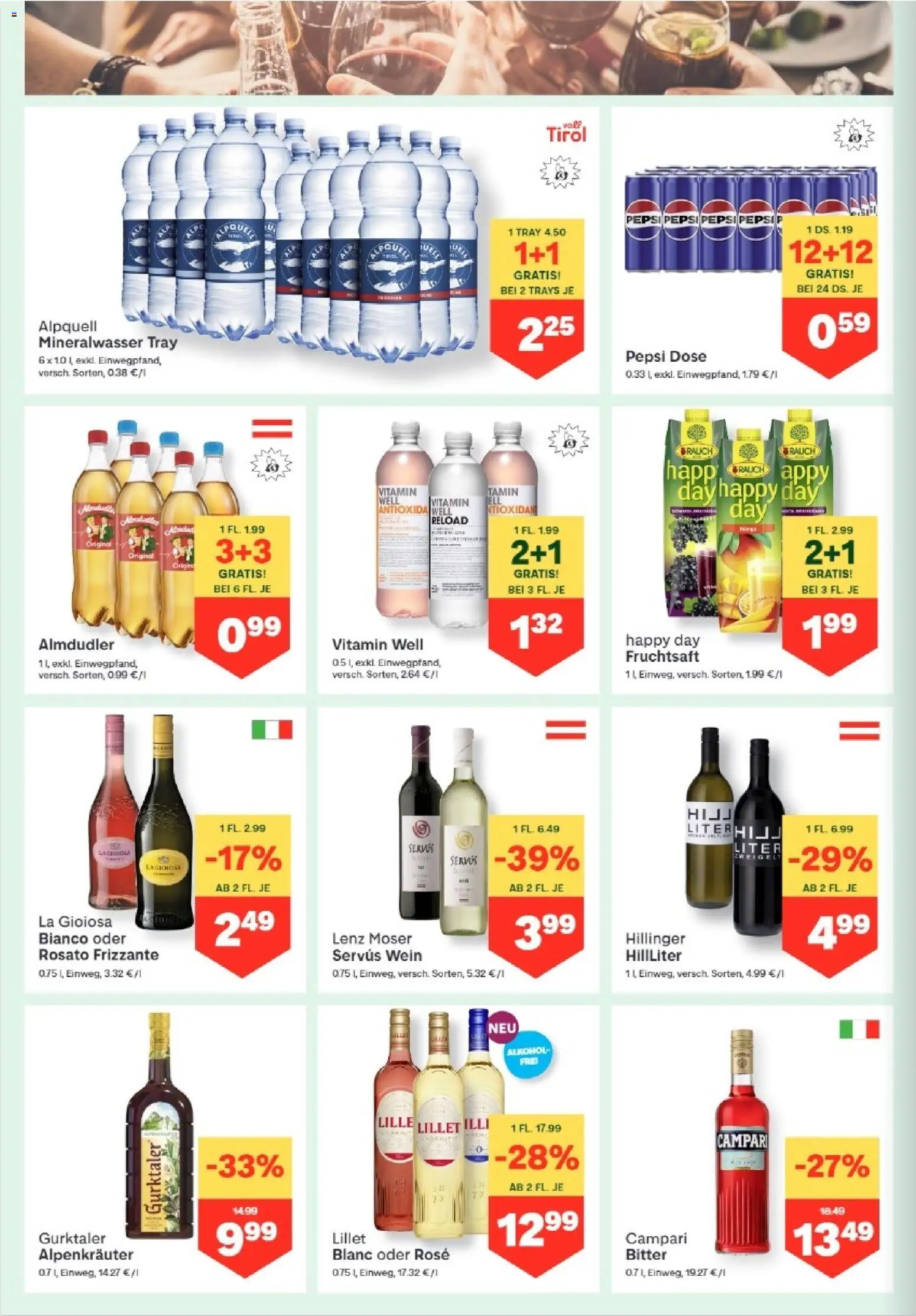 MPREIS Anras gültig ab 25.06.2026 | Seite: 10 | Produkte: Nauriit, Wein