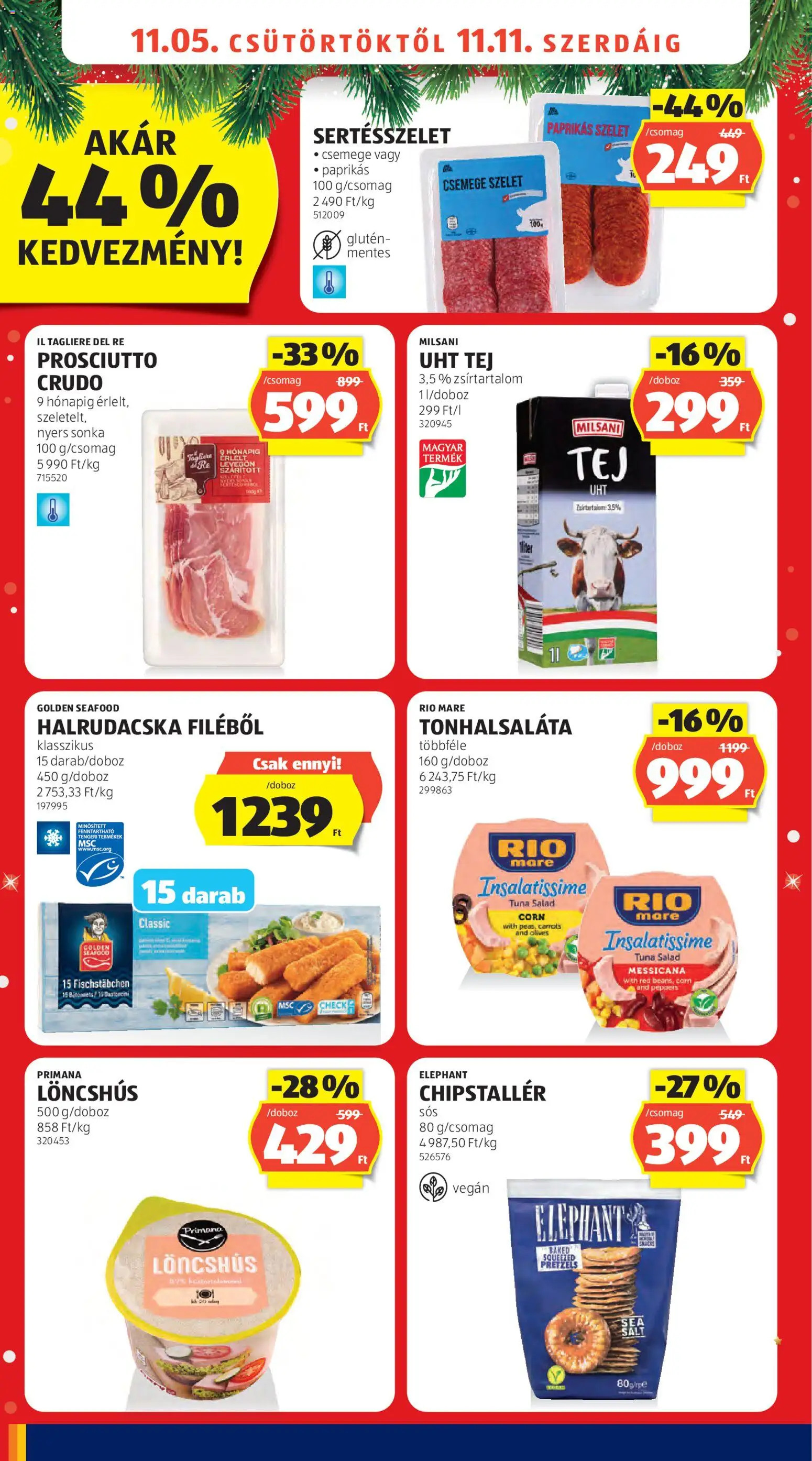 Aldi akciós ujság - amely érvényes a következő dátumtól: 2026.11.05. | Oldal: 8
