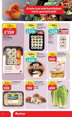 SUSHI4YOU SAKANA LAZAC SUSHISET, 120 g, 14158 Ft/kg, 12742 Ft/kg - amely érvényes a következő dátumtól: 2026.10.08. | Oldal: 2