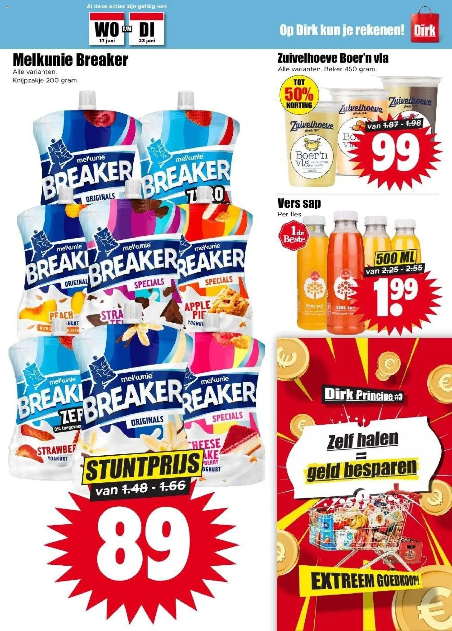 {H1} | Pagina: 9 | Producten: Sap, Fles, Beker, Yoghurt