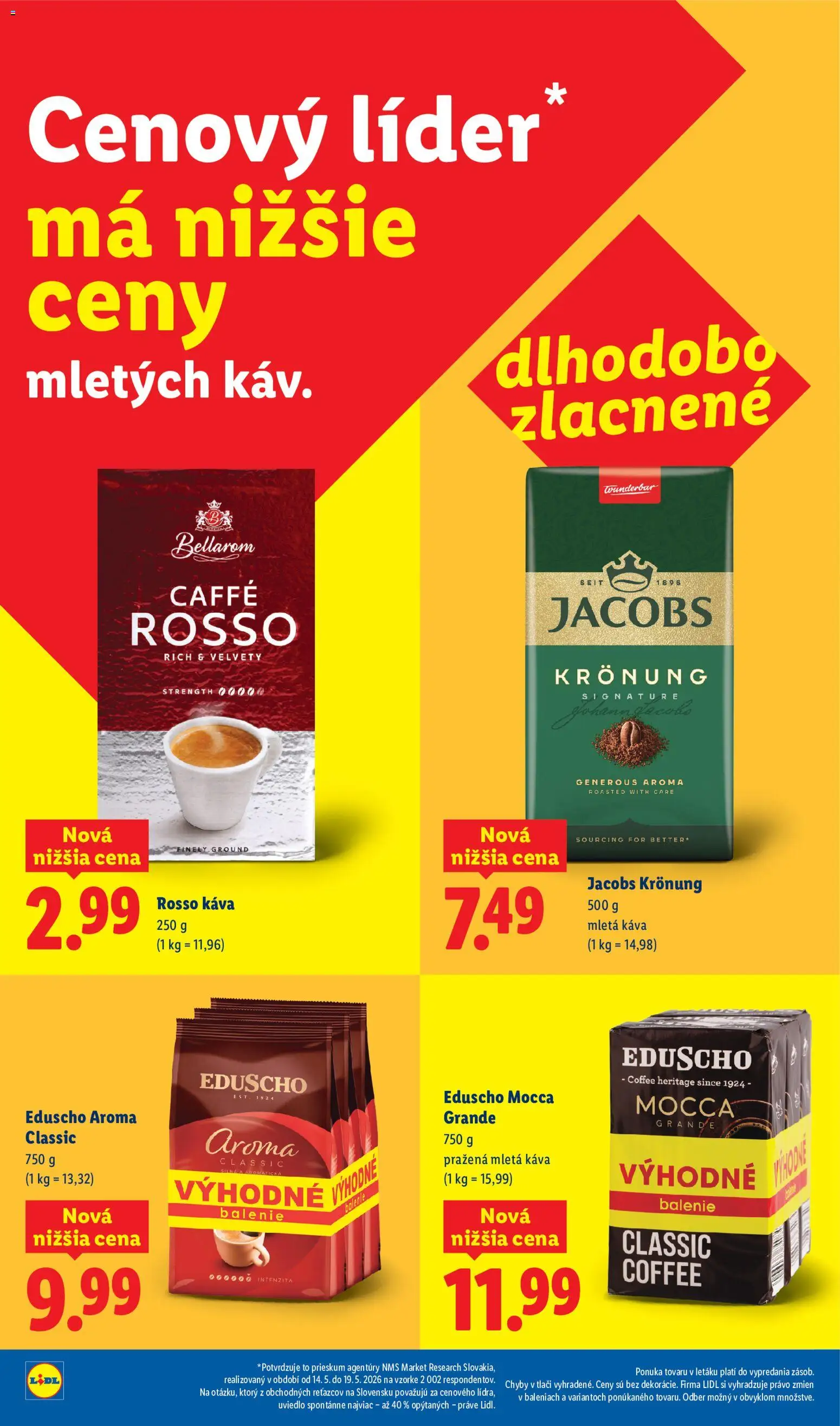 Nové Lidl akcie – leták je platný od 03.07.2026 | Strana: 24 | Produkty: Káva, Jacobs Krönung