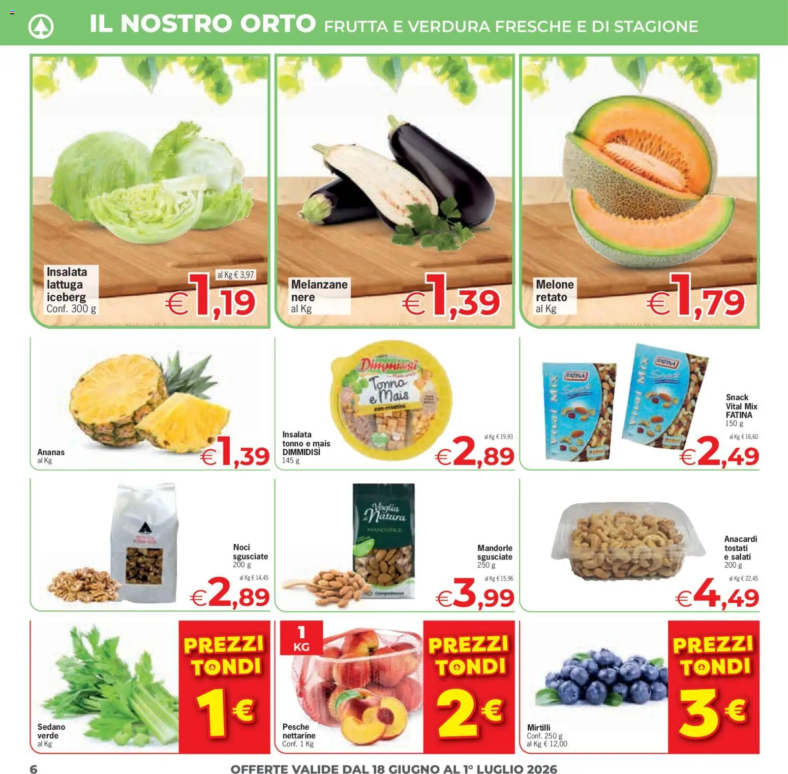Volantino Eurospar del 18/06/2026 | Pagina: 6