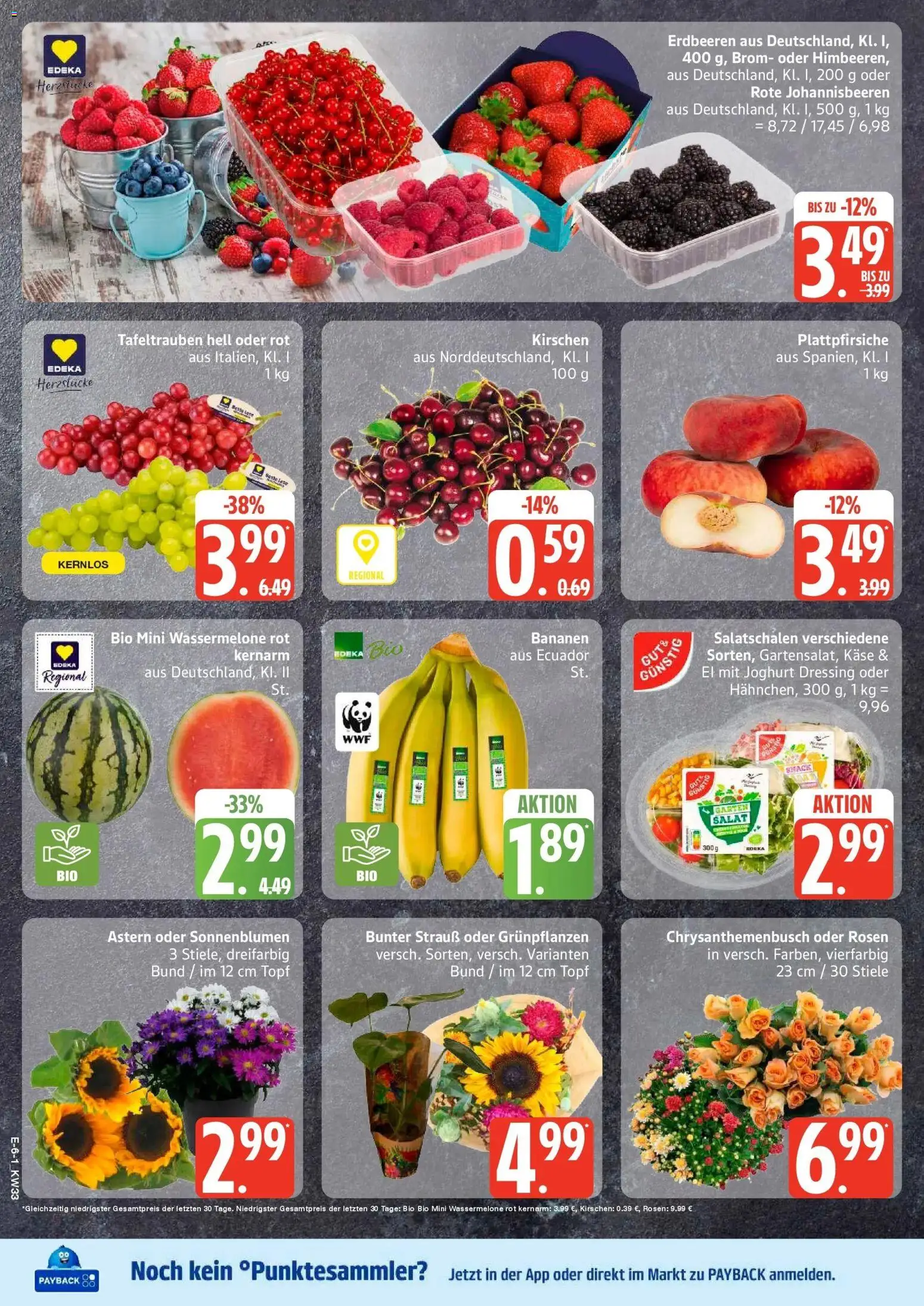 Edeka Prospekt Ratzeburg (ab 10.08.2026) » Angebote Online | Seite: 7 | Produkte: Käse, Kirschen, Wassermelone, Salat