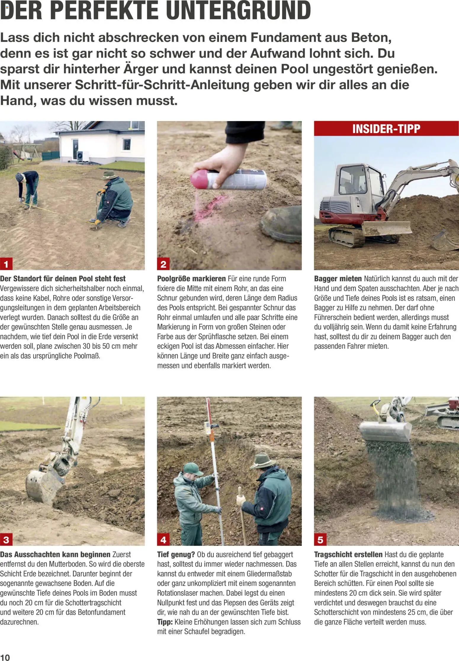 Toom Baumarkt Pool selber bauen – gültig ab 01.01.2026 | Seite: 10