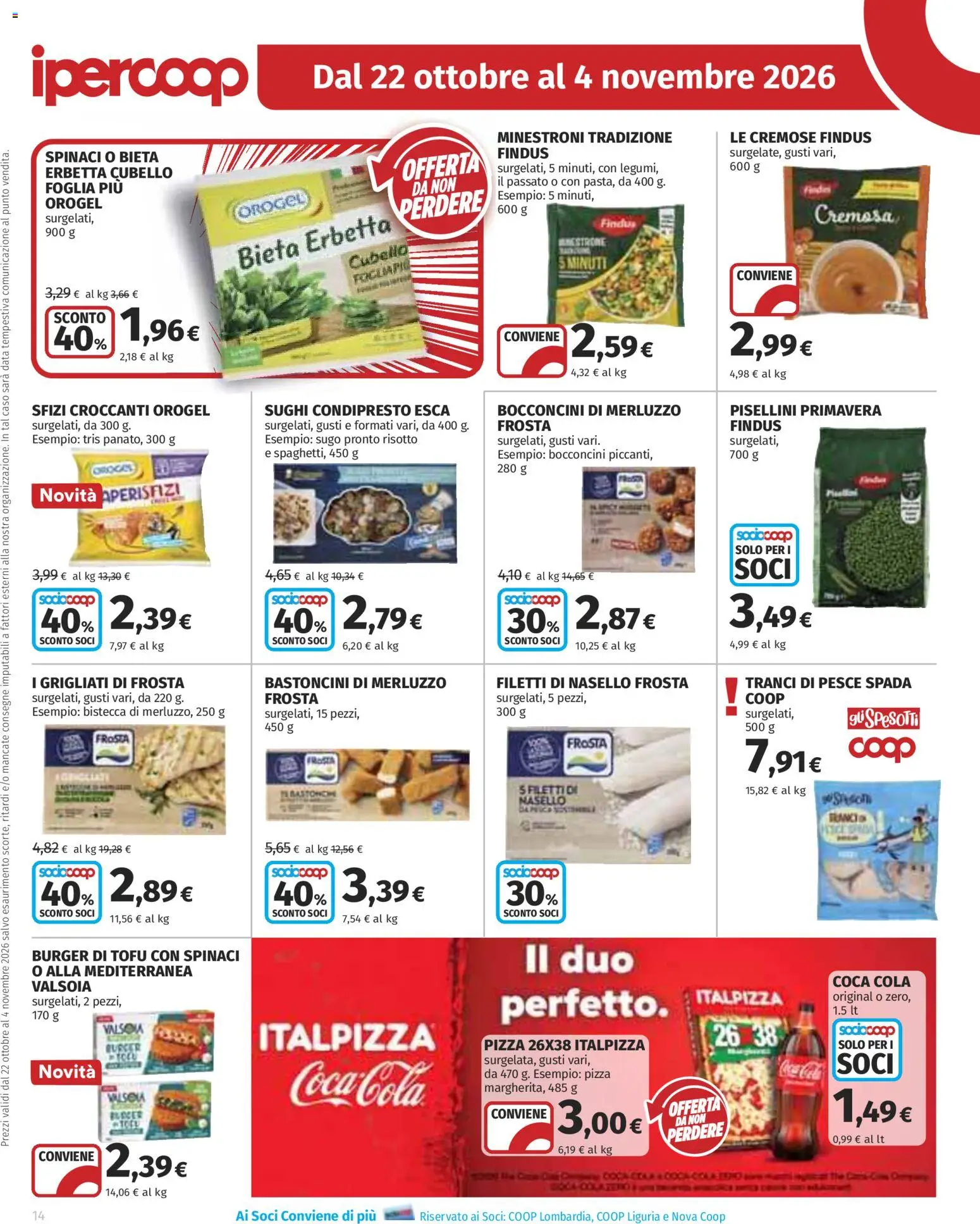 Volantino Ipercoop del 22/10/2026 | Pagina: 14