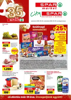 Spar Market akciós újság - amely érvényes a következő dátumtól: 2026.09.03.