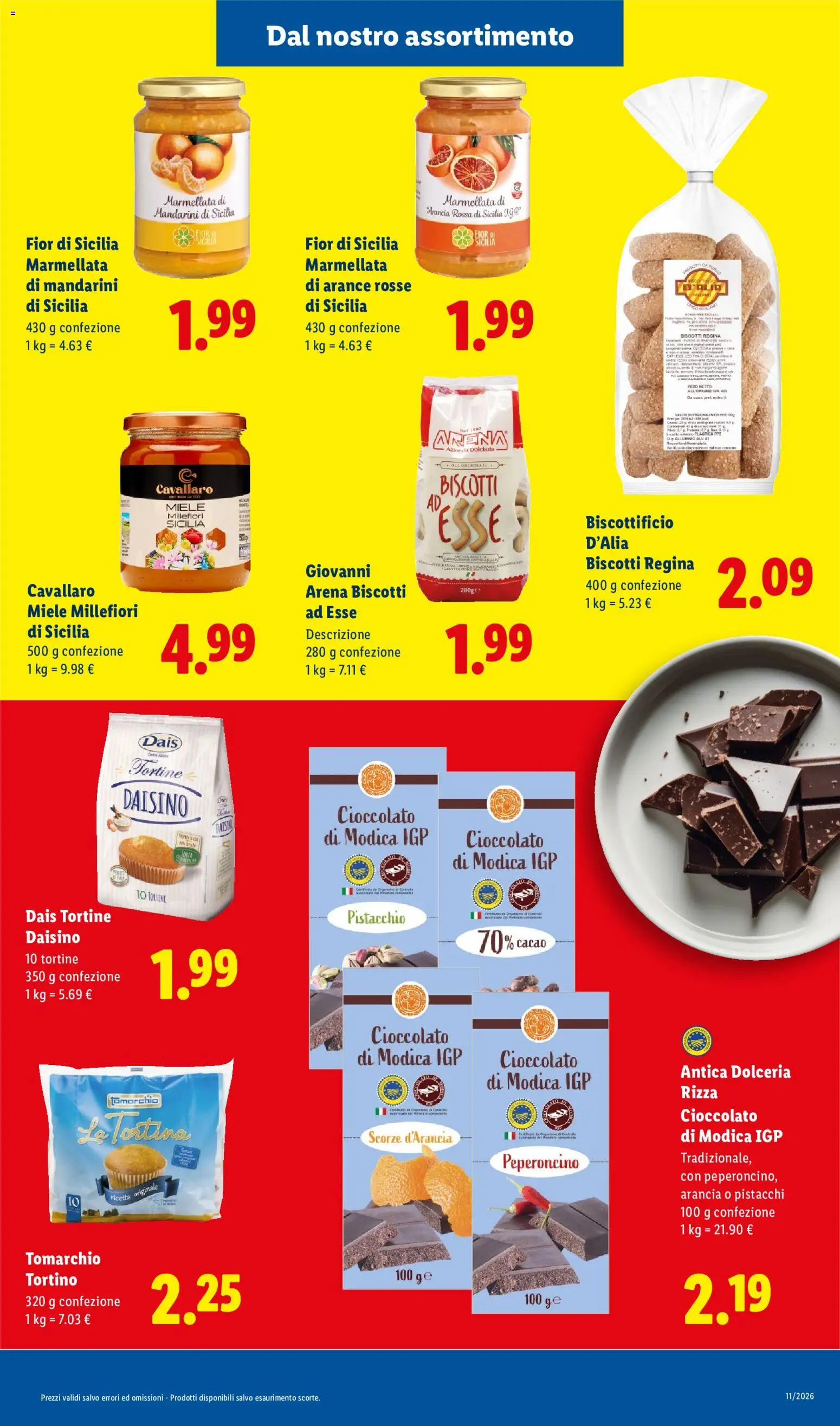 Volantino Lidl del 28.05.2026 | Pagina: 9 | Prodotti: Peperoncino, Arancia, Pistacchi, Miele