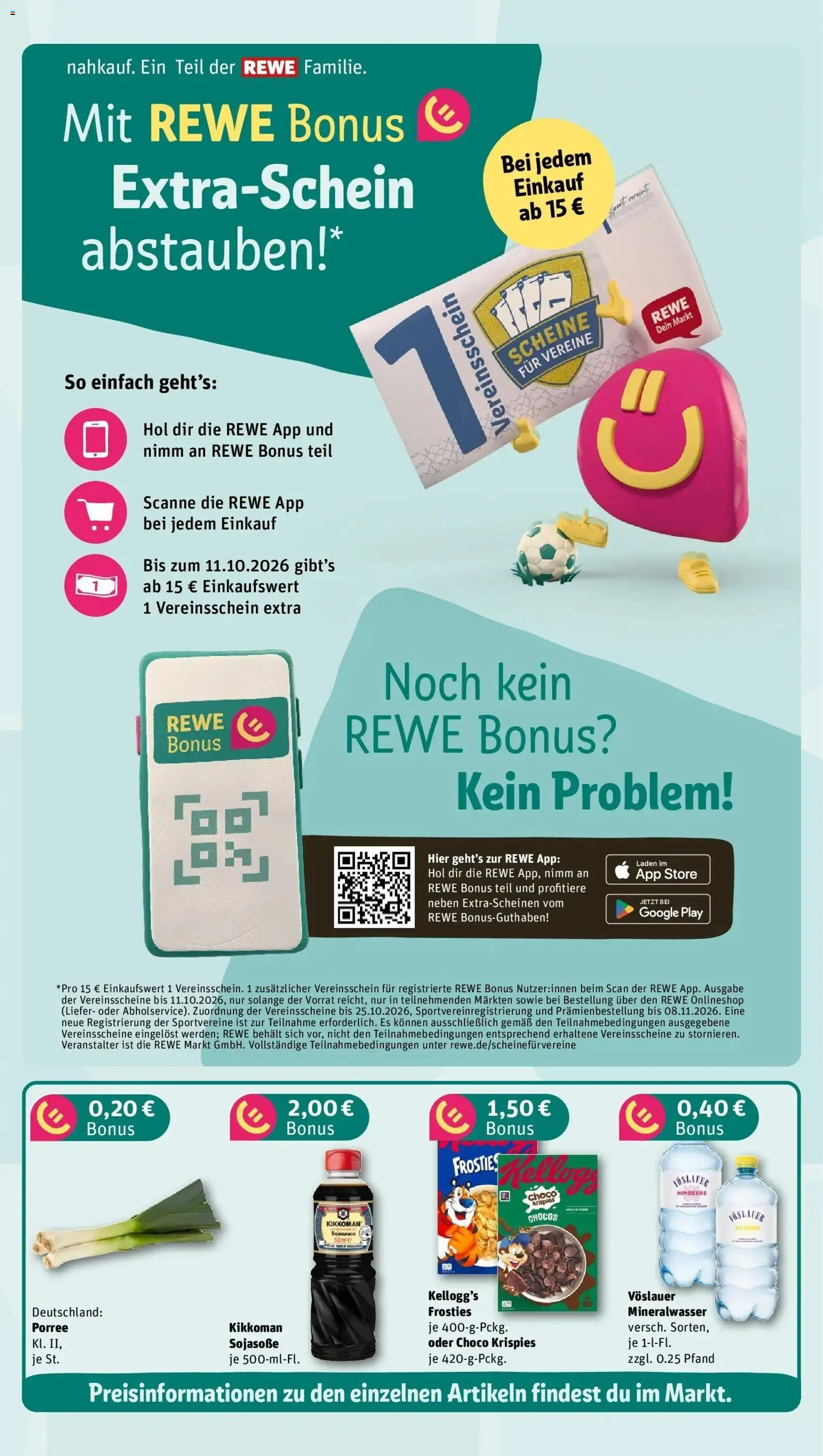 REWE Prospekt ab 07.09.2026 zum Blättern » Angebote | Seite: 6 | Produkte: Kellogg's, Mineralwasser, Zitrone, Himbeere
