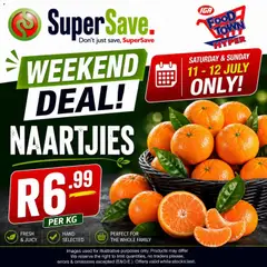Super Save specials catalogue – valid from 11/07/2026