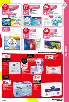 Pré-visualização Intermarché folheto válido de 01/10/2026 | Página: 41 | Produtos: Papel higiénico, Fraldas, Cuecas
