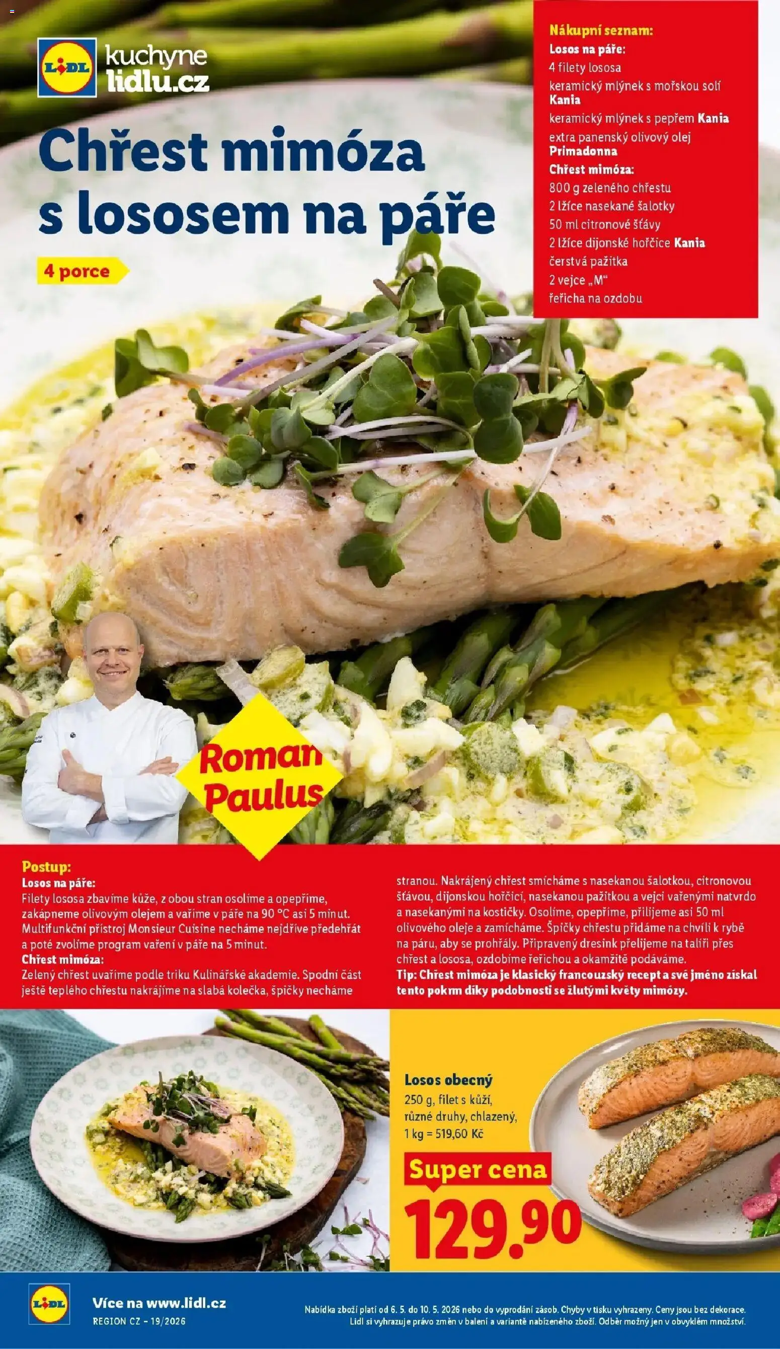 Lidl aktuální leták od 06.05.2026 | Strana: 50 | Produkty: Oleje, Olivový olej, Extra panenský olivový olej, Filet