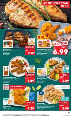 Náhled letáku Kaufland Německo leták od 18.06.2026 | Strana: 25 | Produkty: Gyros, Forma