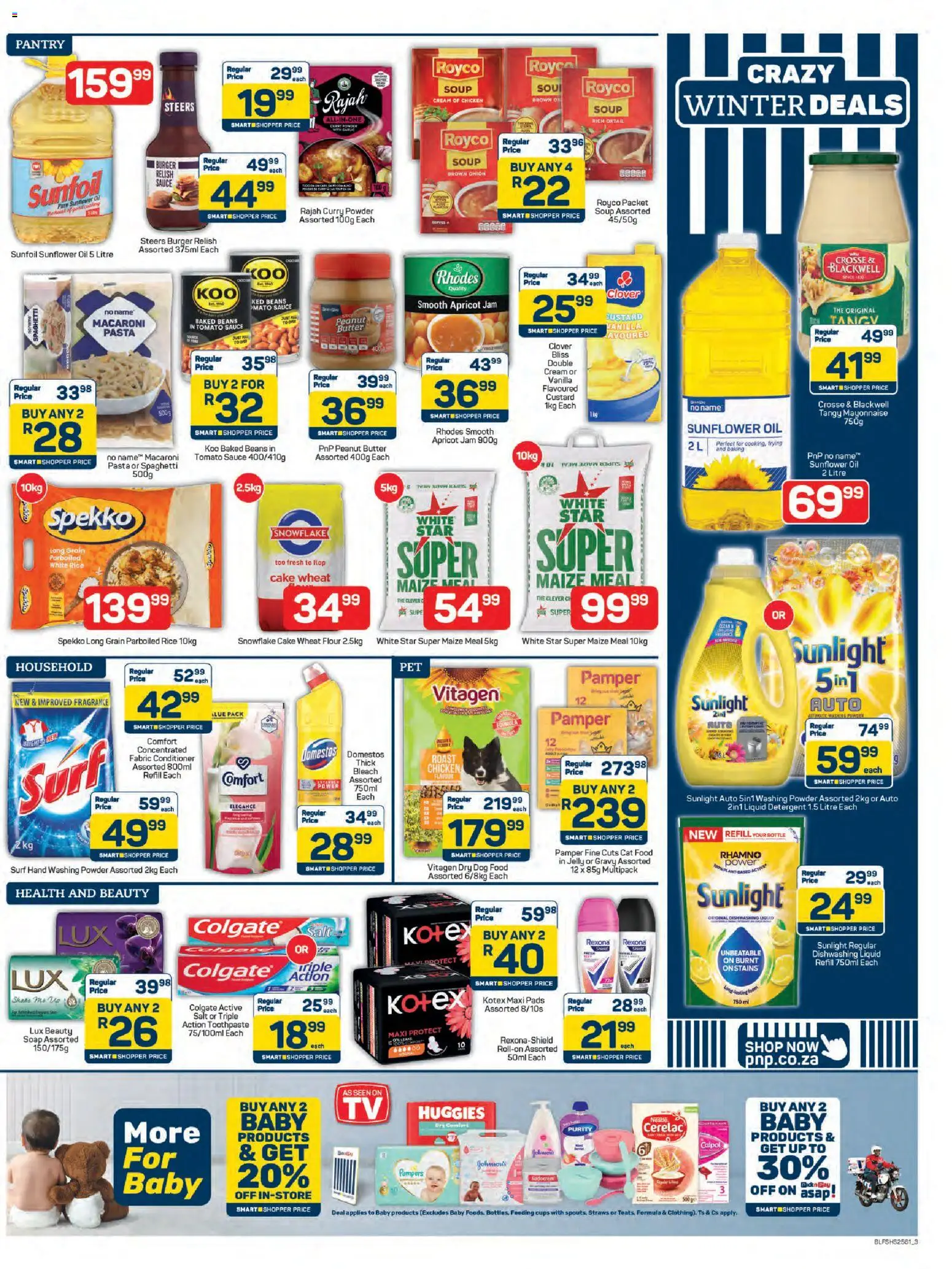 New Pick n Pay catalogue – valid from 08.06.2026 | Page: 3 | Products: Custard, Bleach, Oil, Fragrance