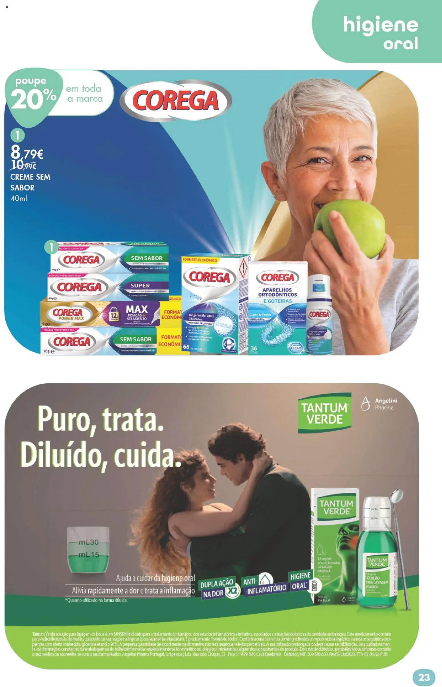 Pingo Doce Bem Estar Verão Lojas │ válido de 02/07/2026 | Página: 23 | Produtos: Creme