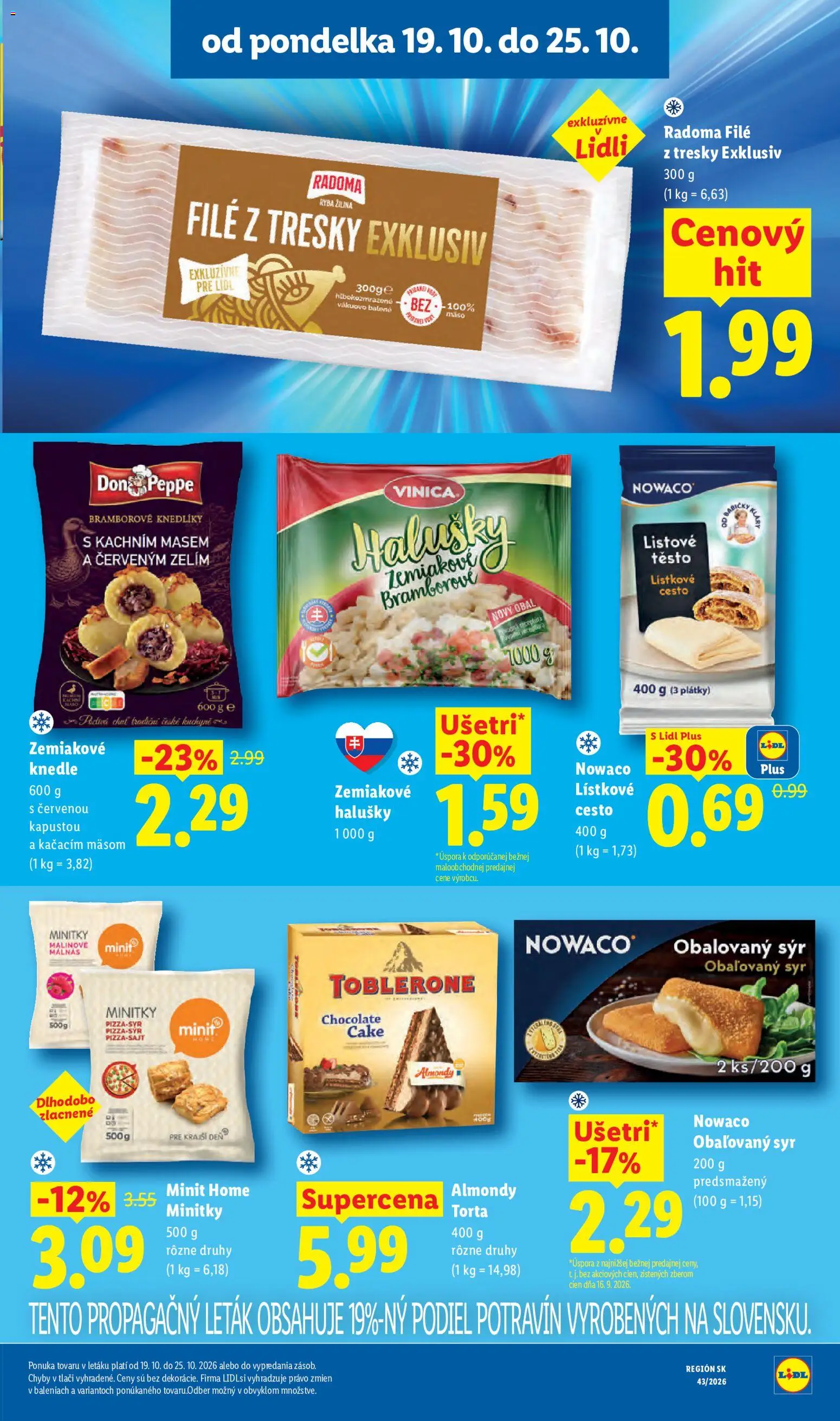 Nové Lidl akcie – leták je platný od 19.10.2026 | Strana: 26