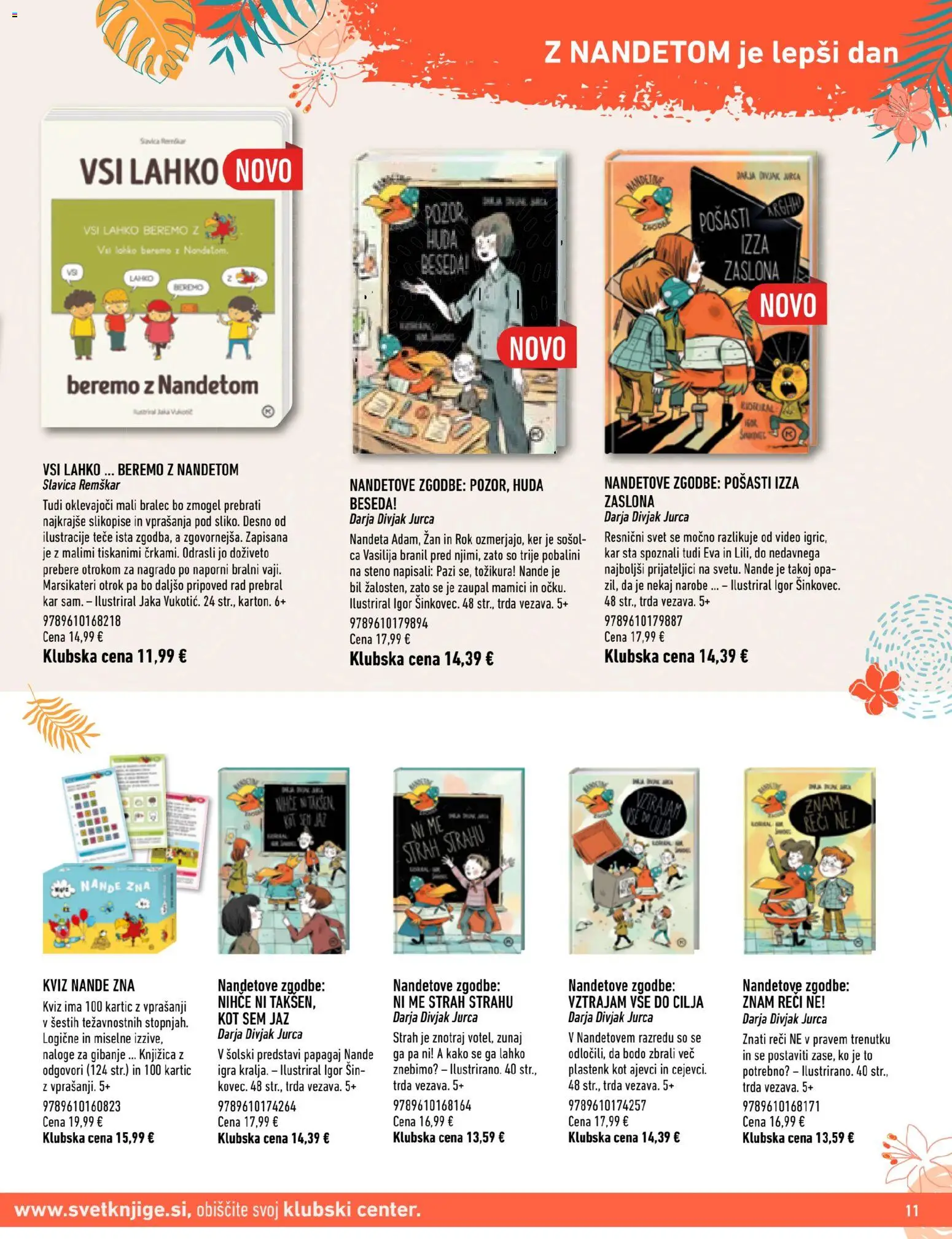 Novi Svet knjige katalog ponudbe – veljaven od 01.09.2026 | Stran: 11 | Izdelki: Video, Igra
