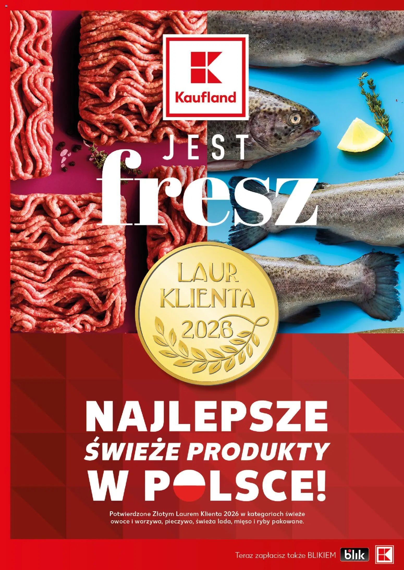 Kaufland Polsko leták - Mocny start od 26.10.2026 | Strana: 18 | Produkty: Ryby