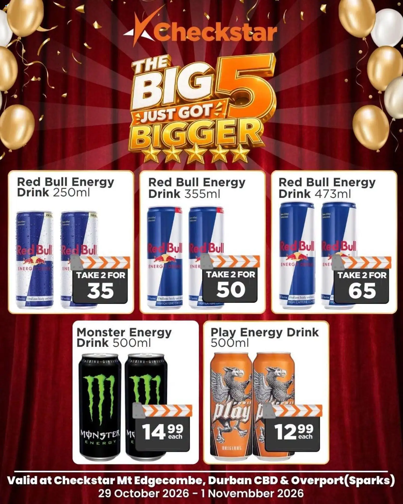 New Check Star catalogue – valid from 29/10/2026 | Page: 2 | Products: Energy drink