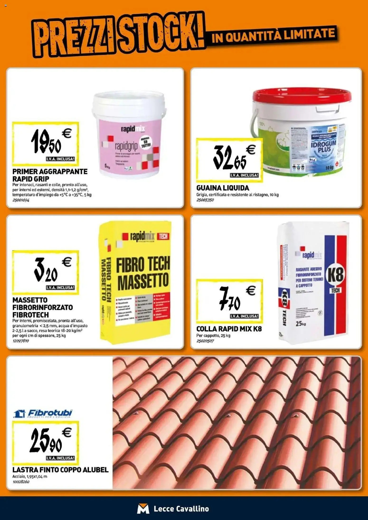 Nuovo TECNOMAT - Straordinari prezzi stock! dal 24/09/2026 > offerte anteprima 🛍️ | Pagina: 15 | Prodotti: Acqua, Colla