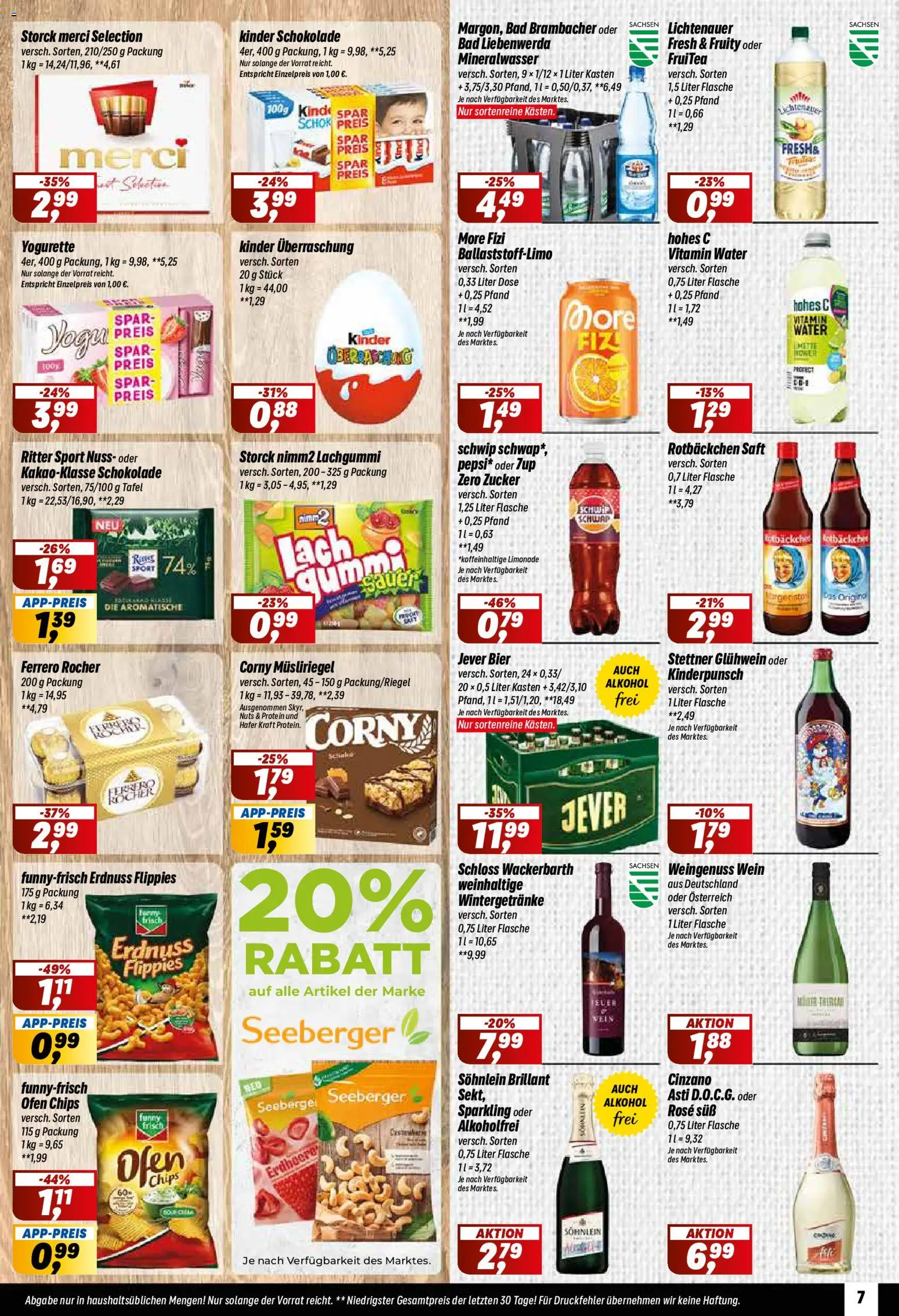 Simmel Prospekt – gültig ab 02.11.2026 | Seite: 7 | Produkte: Ofen, Limonade, Zucker, Wein