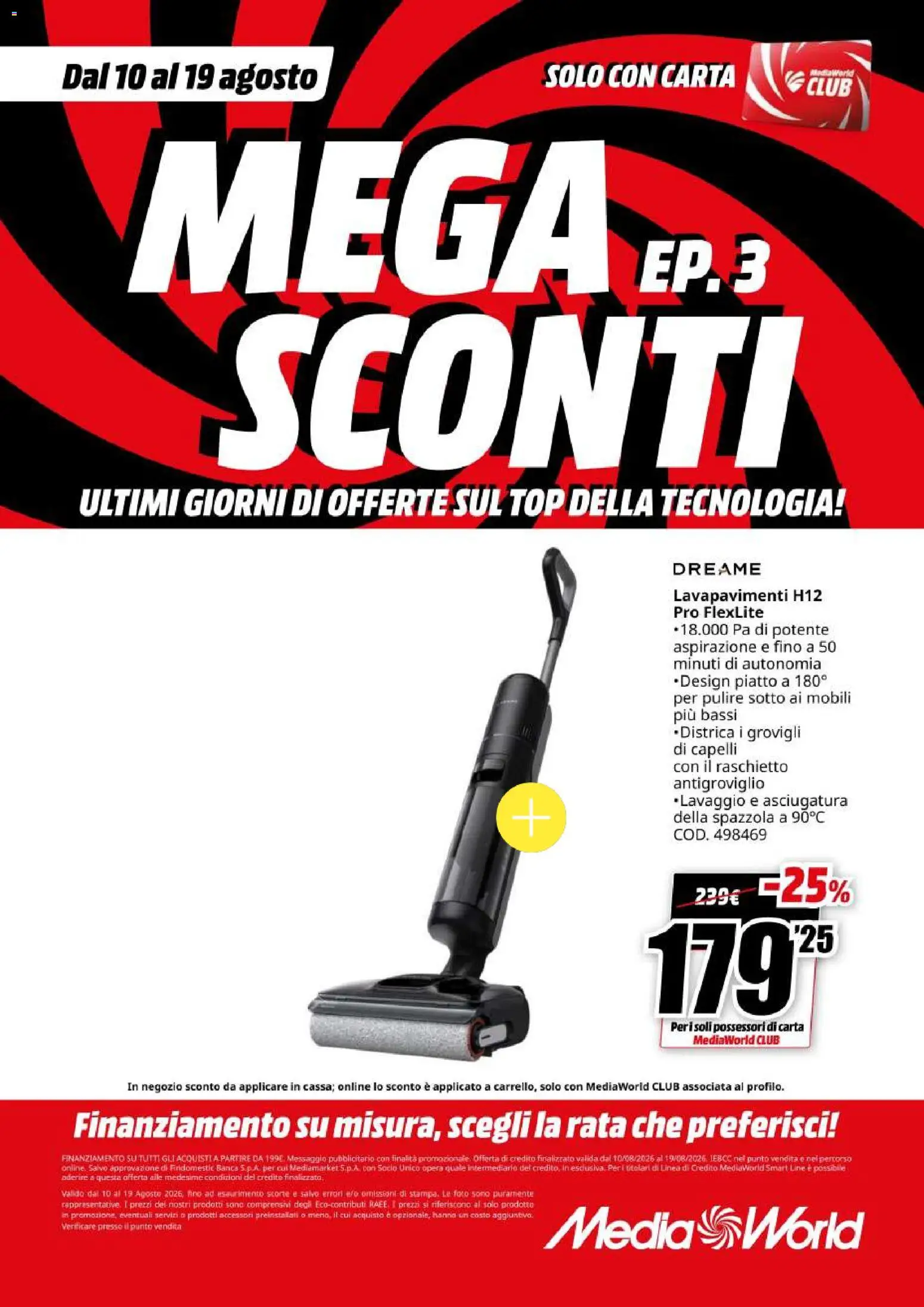 Volantino Media World del 10/08/2026 | Pagina: 61