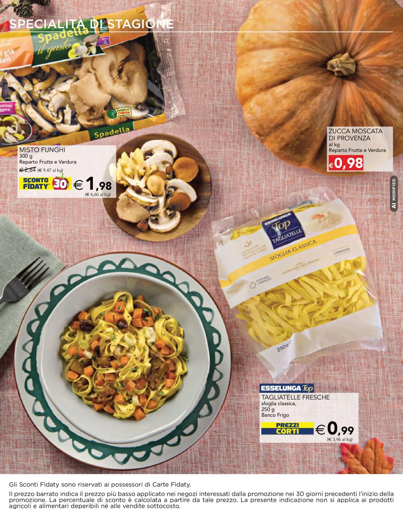 Volantino Esselunga S del 24/09/2026 | Pagina: 4 | Prodotti: Frutta, Top, Zucca, Basso