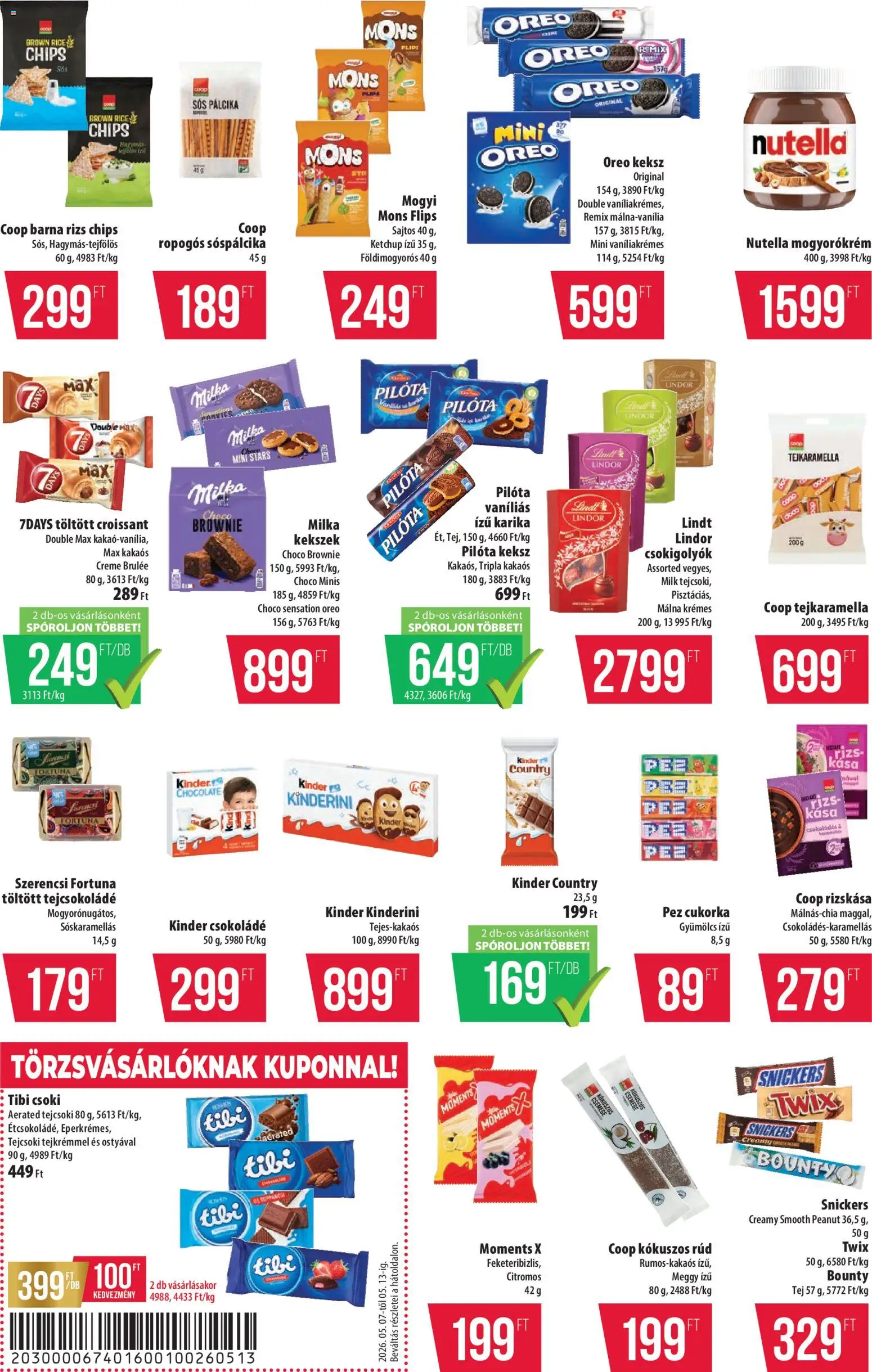 COOP akciós ujság - amely érvényes a következő dátumtól: 07.05.2026 | Oldal: 7