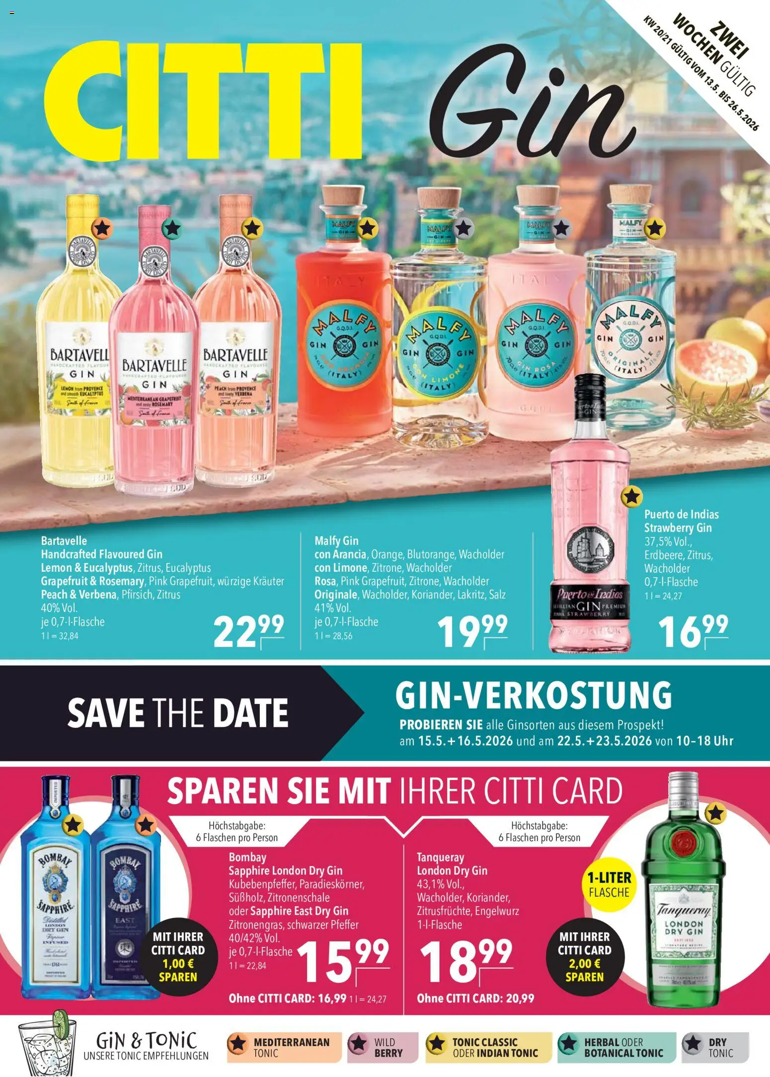 CITTI Markt Gin – gültig ab 13.05.2026 | Seite: 1