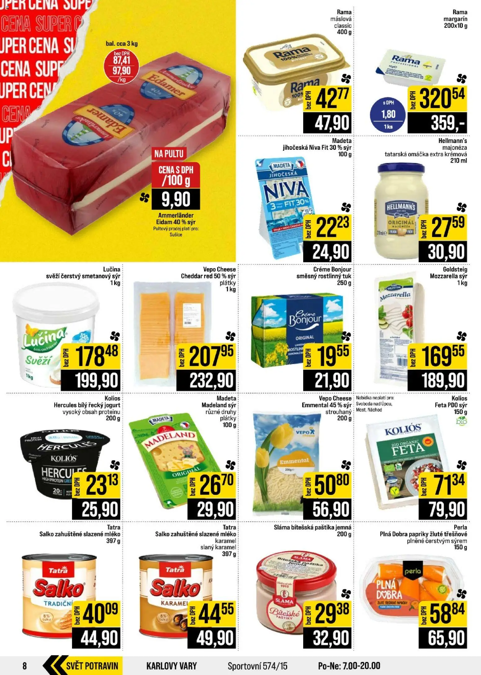 Jip leták - Cash & Carry od 02.09.2026 | Strana: 8 | Produkty: Mléko, Sušiče, Pěna, Protein