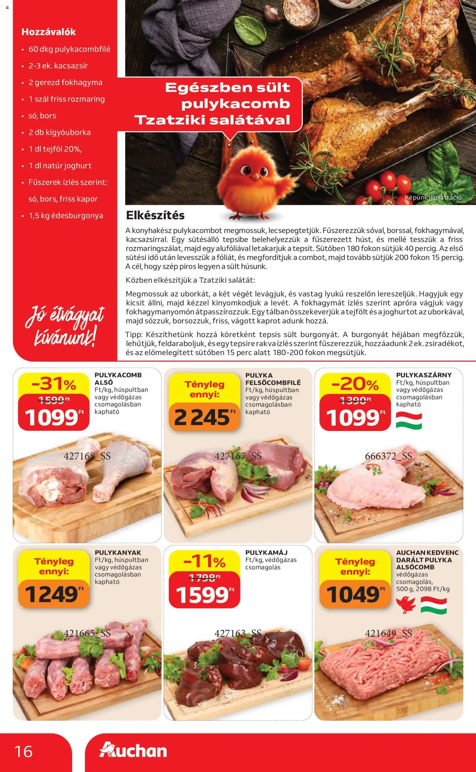 Auchan akciós ujság - amely érvényes a következő dátumtól: 2026.10.08. | Oldal: 16
