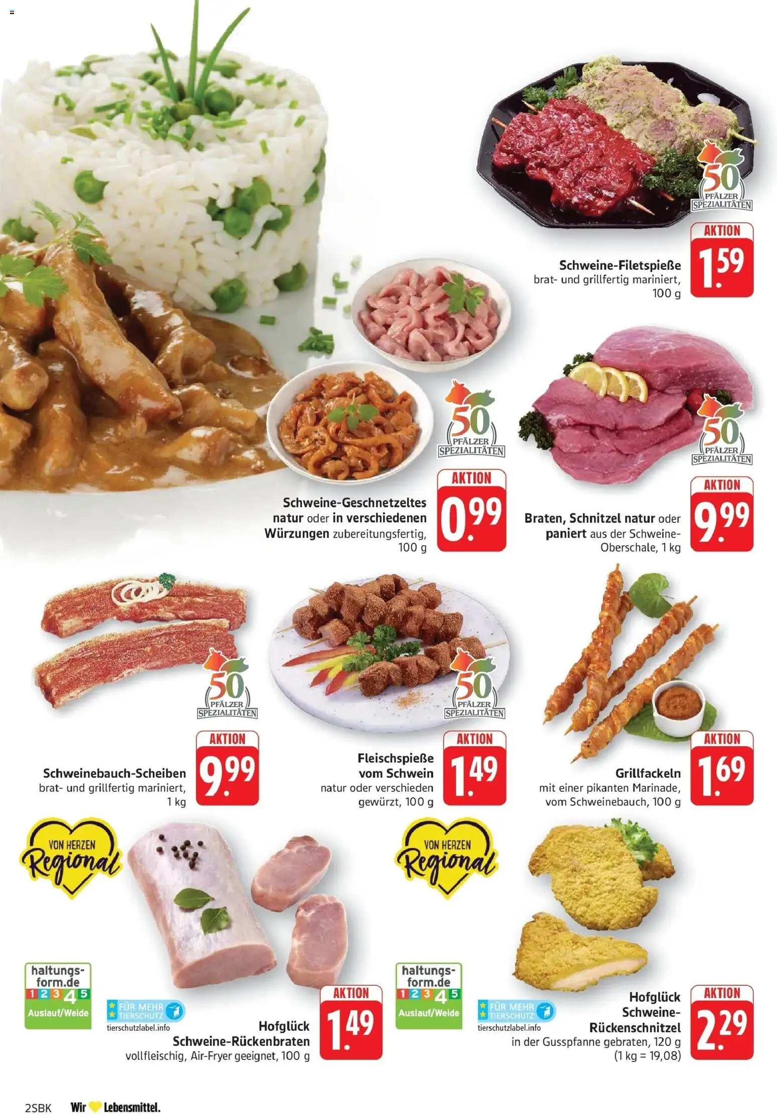 Edeka Prospekt Walldorf (ab 31.08.2026) » Angebote Online | Seite: 2 | Produkte: Spezialitäten, Schnitzel