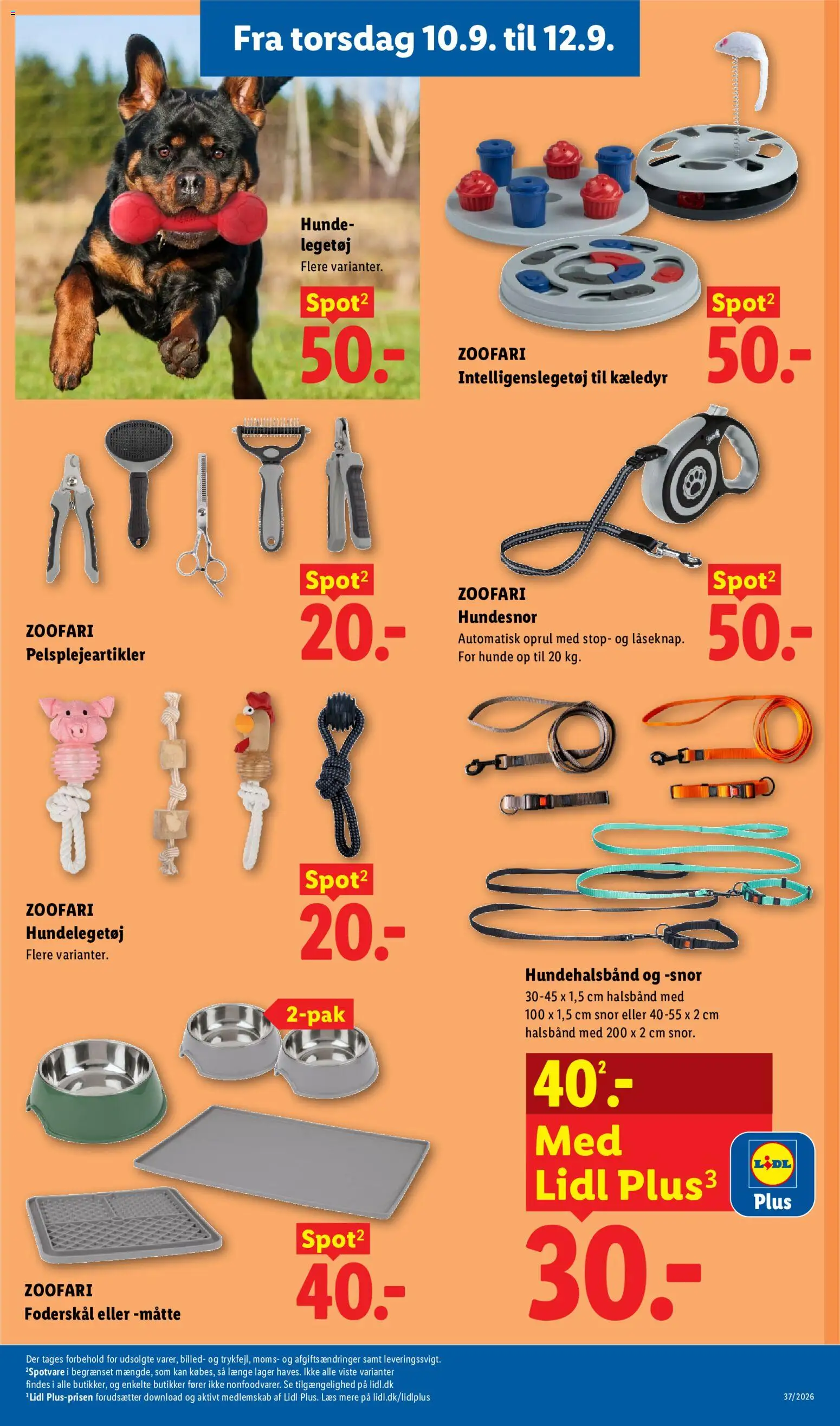 Lidl tilbudsavis – gyldig fra 06/09/2026 | Side: 30 | Produkter: Søm, Måtte