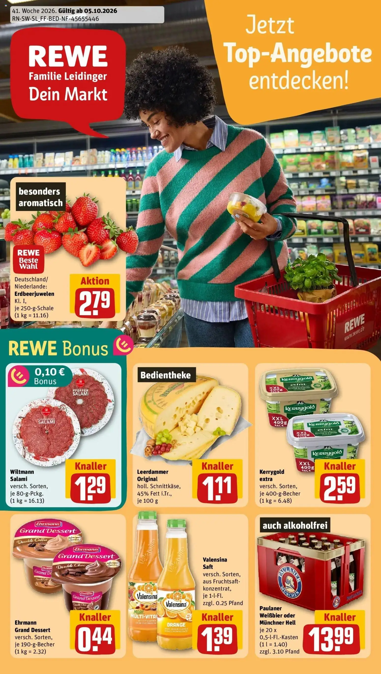 REWE Prospekt ab 05.10.2026 zum Blättern » Angebote | Seite: 1