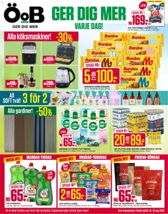 ÖoB erbjudanden - Förhandsvisning av reklamblad från butik ÖoB aktuell från 10/08/2026