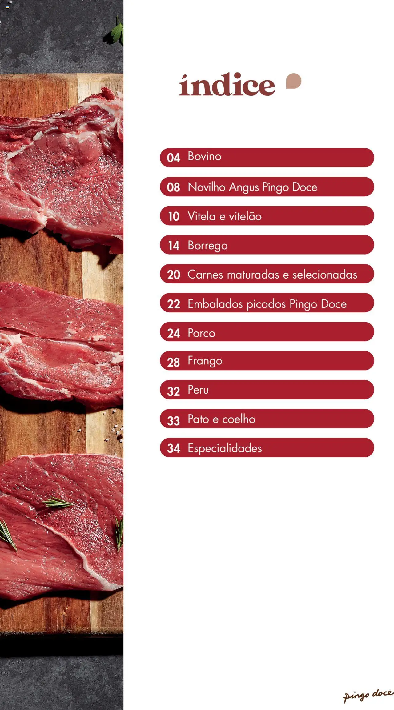 Pingo Doce - Catálogo-Talho │ válido de 20/05/2025 | Página: 3 | Produtos: Vitela, Peru, Pato, Especialidades