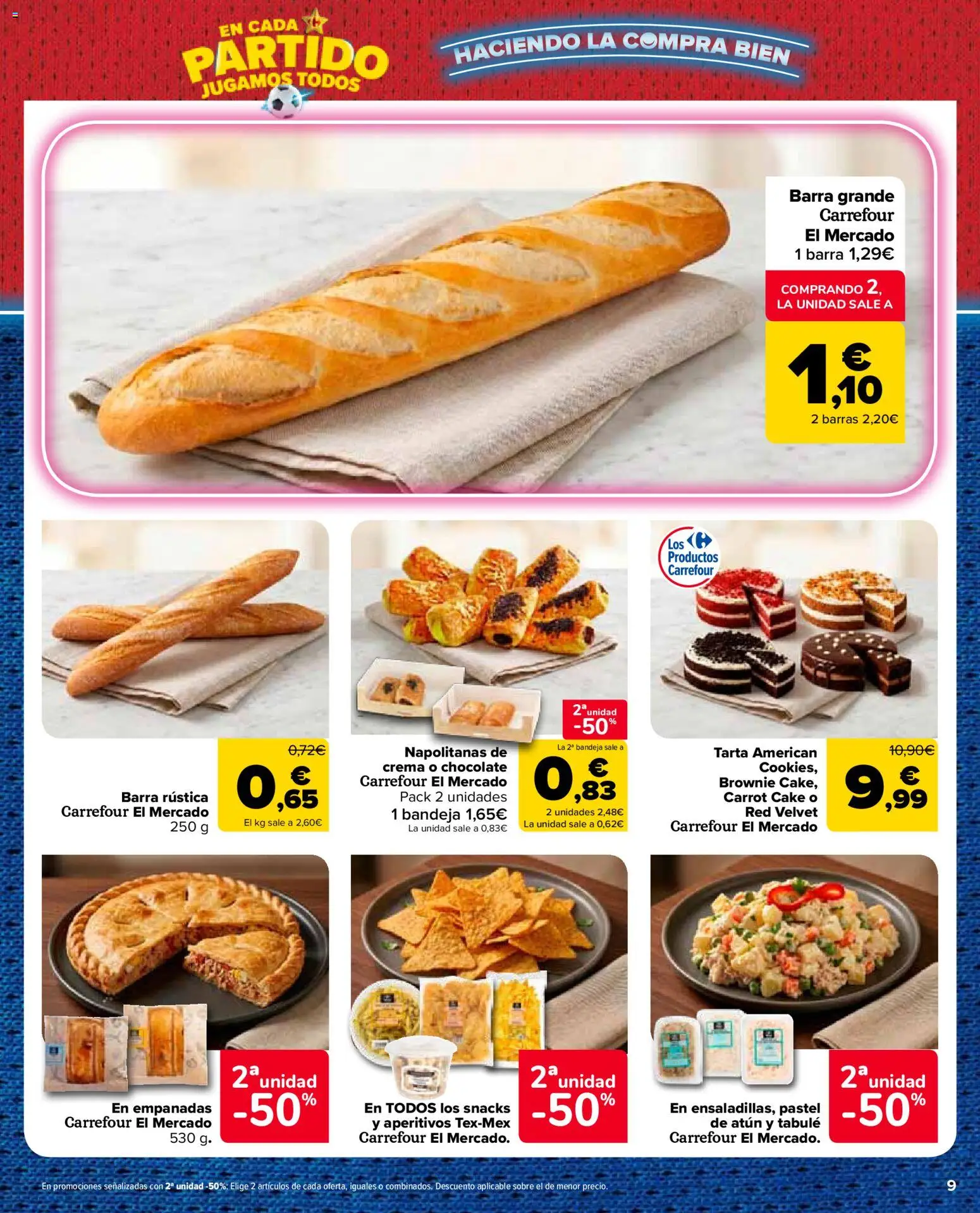 Carrefour Market folleto │ válido desde el 11.06.2026 | Página: 9 | Productos: Chocolate, Crema, Bandeja