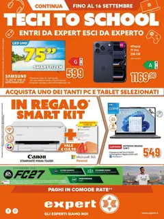 Anteprima del volantino Expert volantino valido a partire dal 03/09/2026