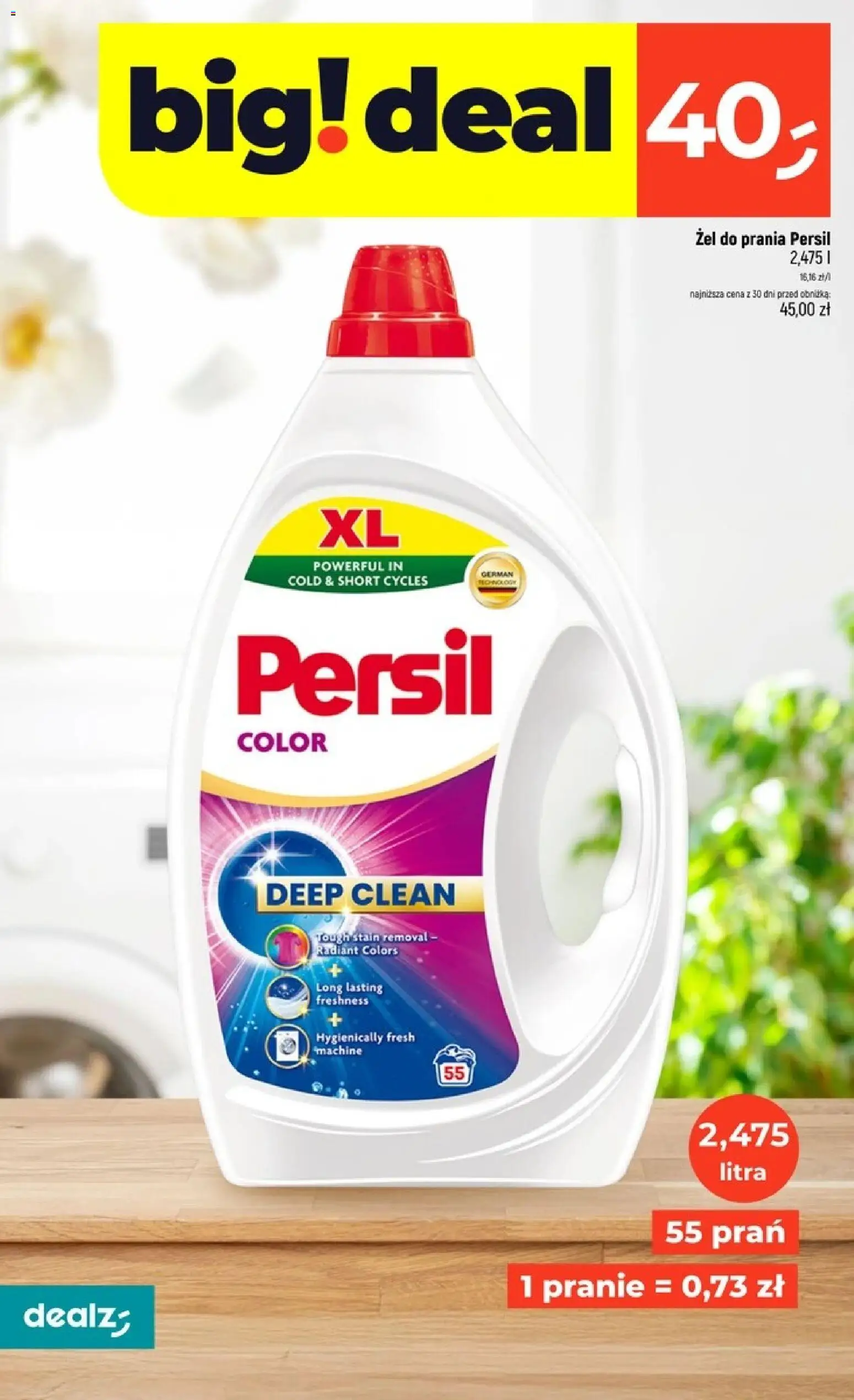 Dealz gazetka od 08.10.2026 | Strona: 34 | Produkty: Persil, Żel do prania, Żel do prania persil