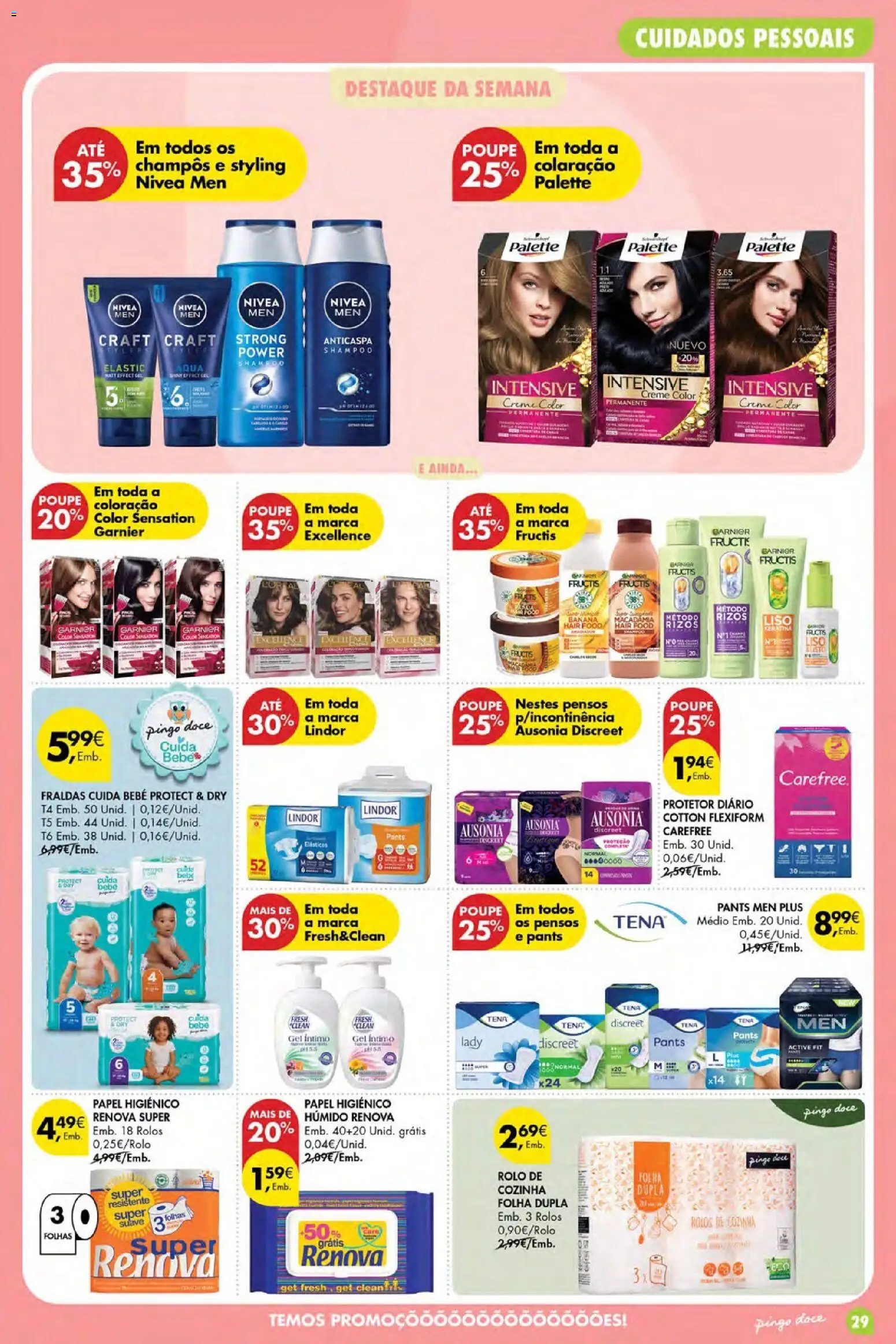 Pingo Doce Poupe Esta Semana Madeira │ válido de 11.06.2026 | Página: 29 | Produtos: Shampoo, Chocolates, Chocolate, Creme