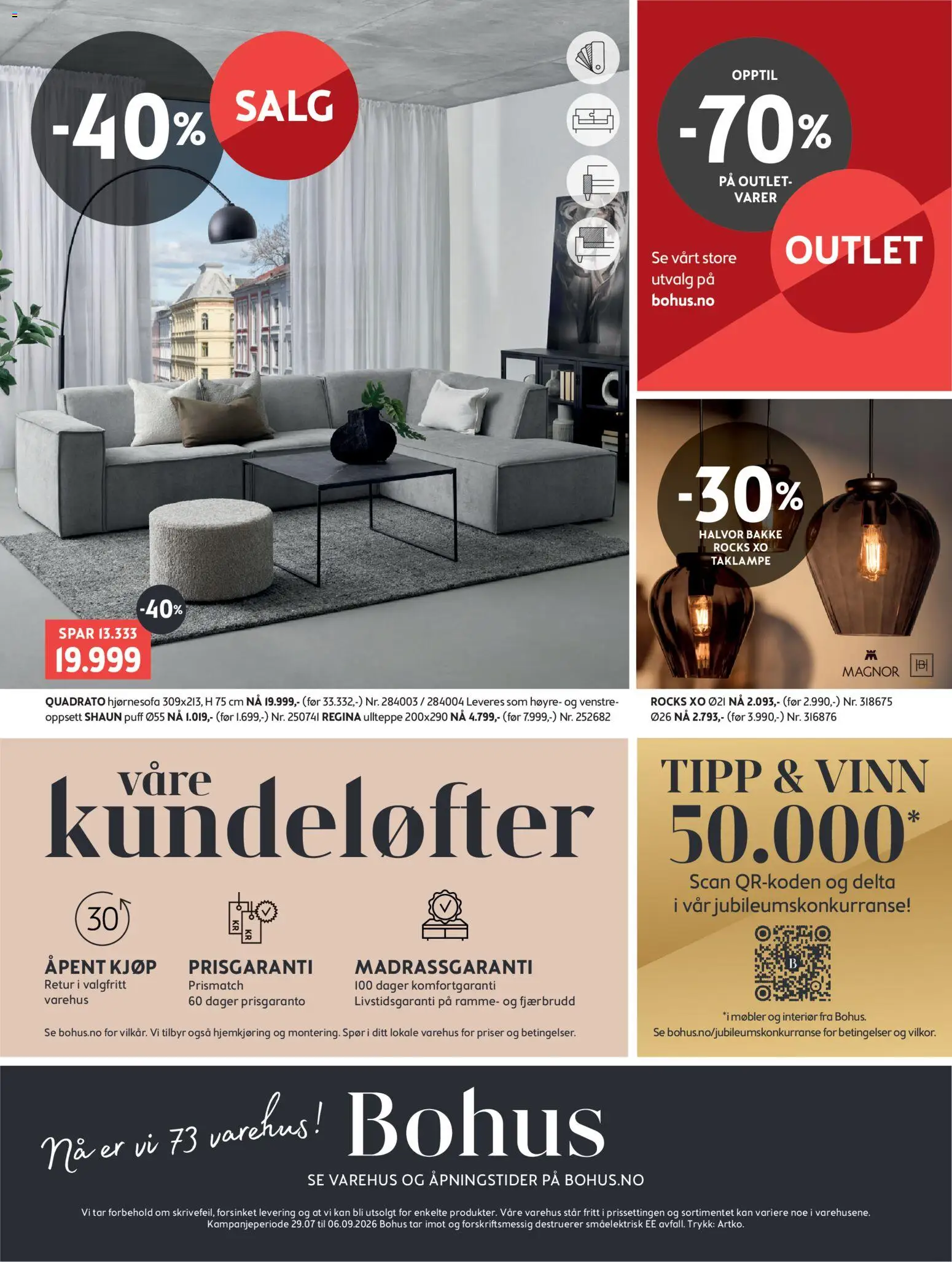 {H1} | Side: 24 | Produkter: Taklampe, Puff, Hjørnesofa, Interiør