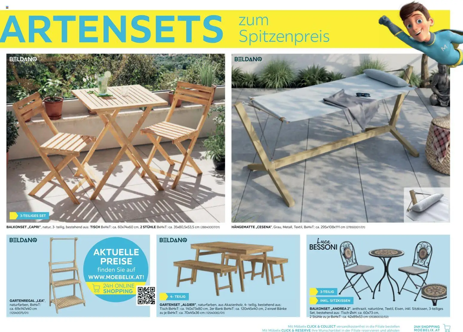 Möbelix Gartenmöbel gültig ab 16.03.2026 | Seite: 29 | Produkte: Tisch