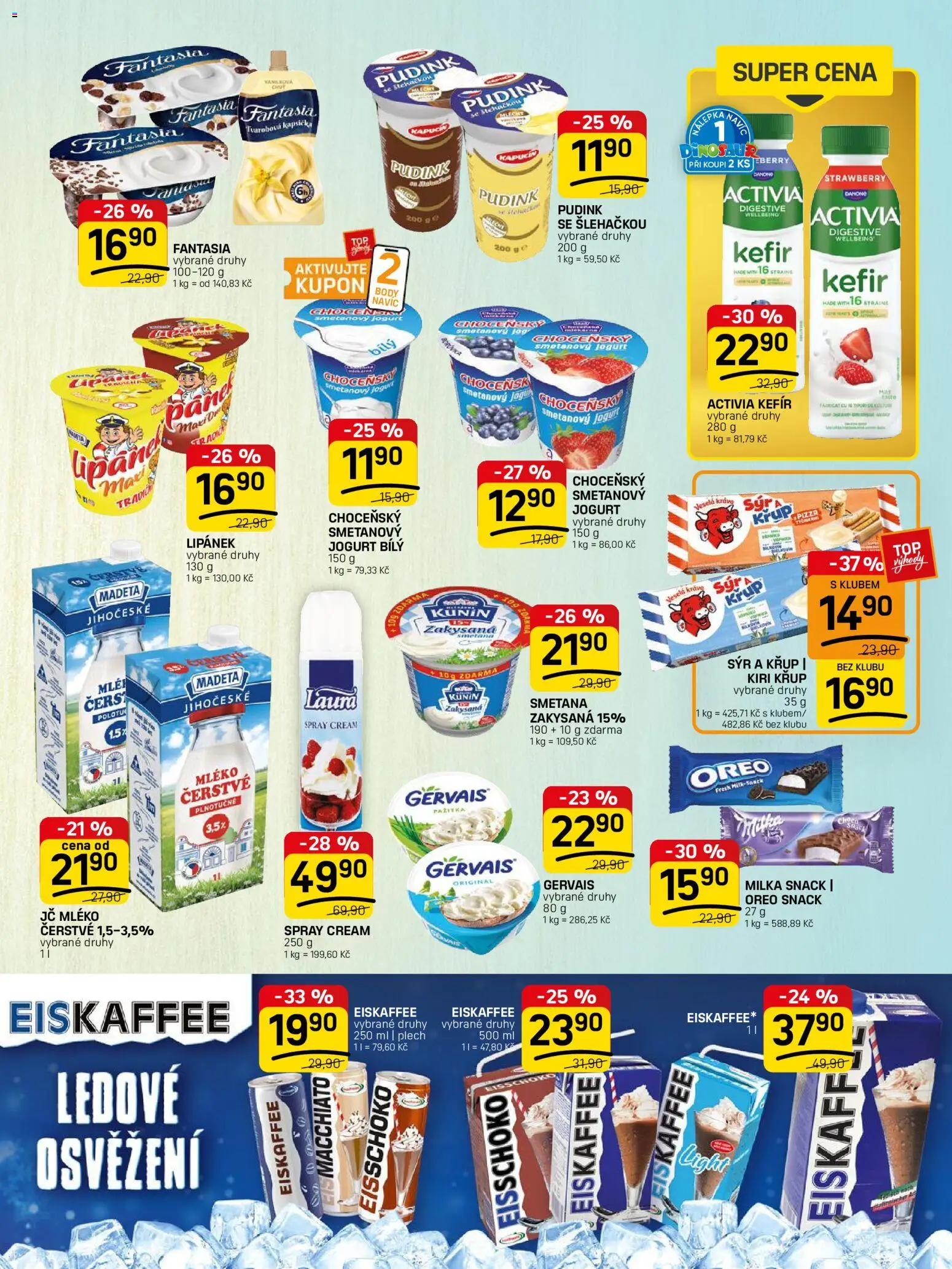 Flop leták - FlopTop od 15.07.2026 | Strana: 5 | Produkty: Smetanový jogurt, Jogurt, Gervais, Oreo