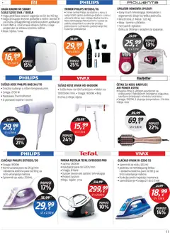 Centar Tehnike Katalog - Pregled kataloga iz trgovine Centar Tehnike, vrijedi od 20.07.2026 | Stranica: 11 | Proizvodi: Epilator, Parna postaja, Trimer, Adapter