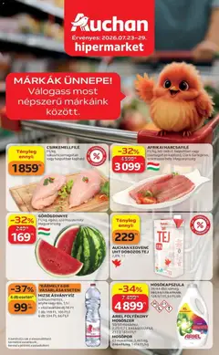 Auchan akciós újság Szolnok - amely érvényes a következő dátumtól: 2026.07.23.