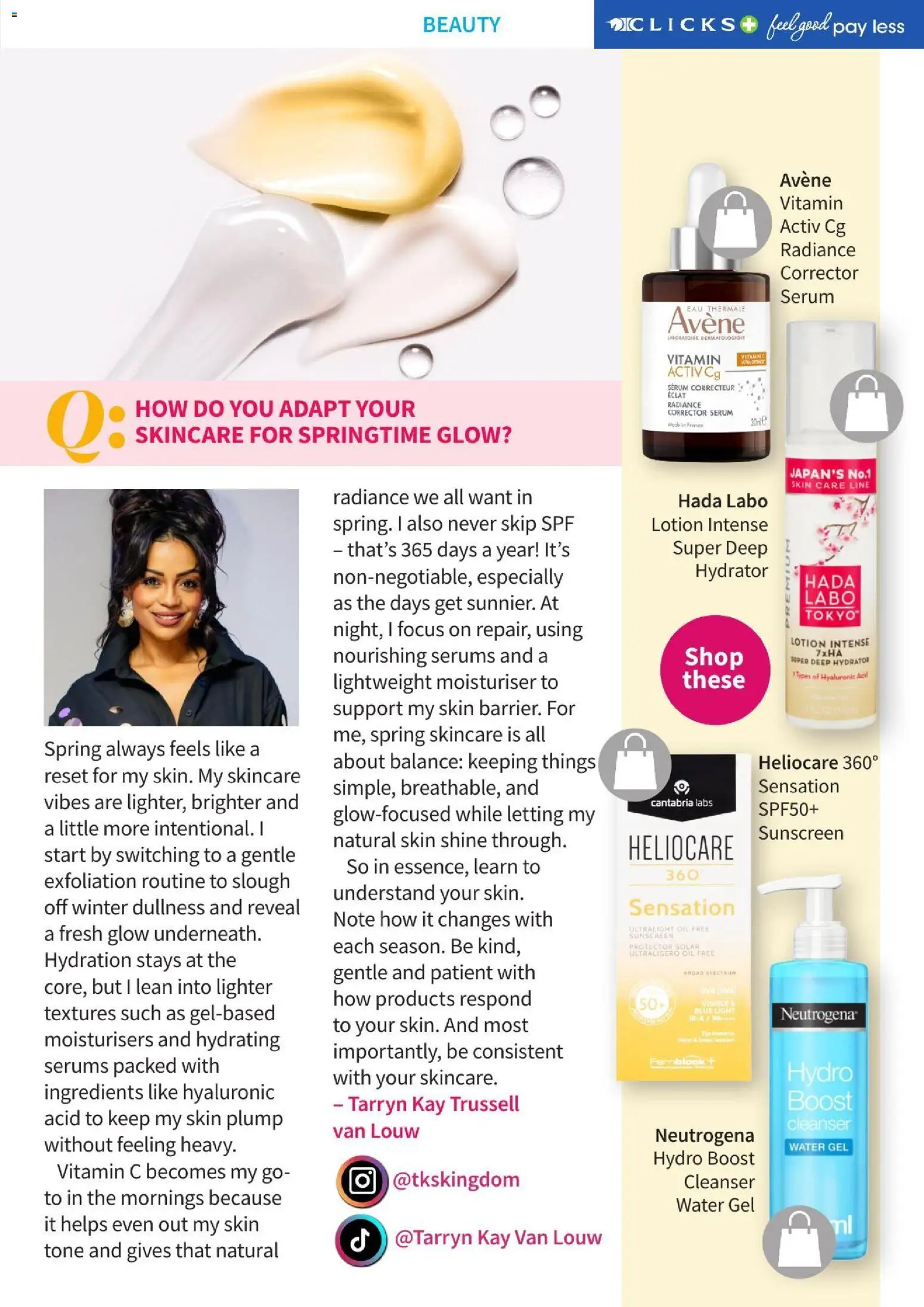 New Clicks catalogue – valid from 01/08/2026 | Page: 11 | Products: Light, Sunscreen, Water, Lotion
