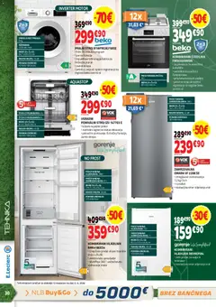 E.leclerc katalog akcije – veljaven od 17.06.2026 | Stran: 30 | Izdelki: Pribor, Hladilnik, Pomivalni stroj, Košara